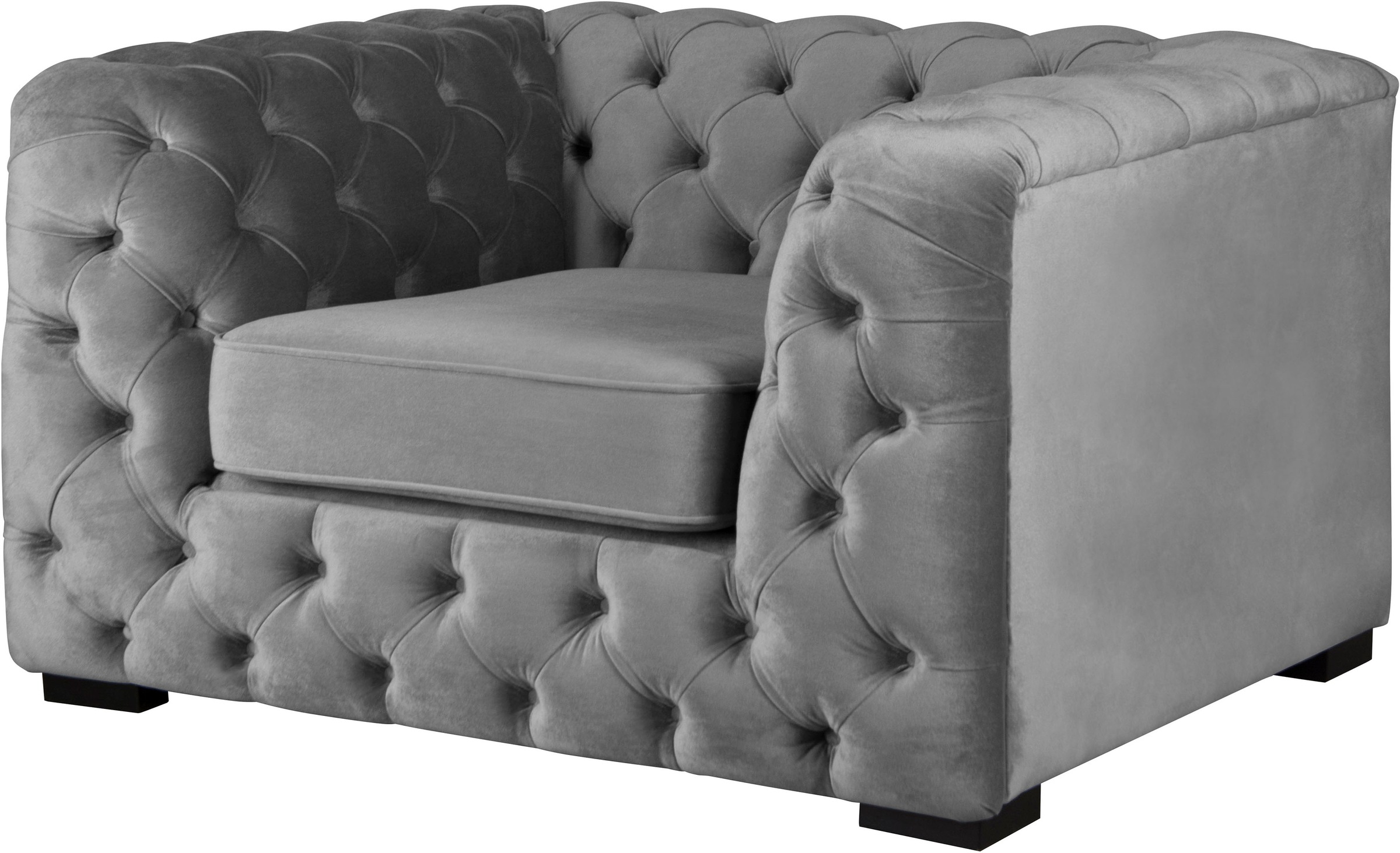 Home affaire Chesterfield-Sessel "Kalina Sessel", mit klassischer Chesterfi günstig online kaufen