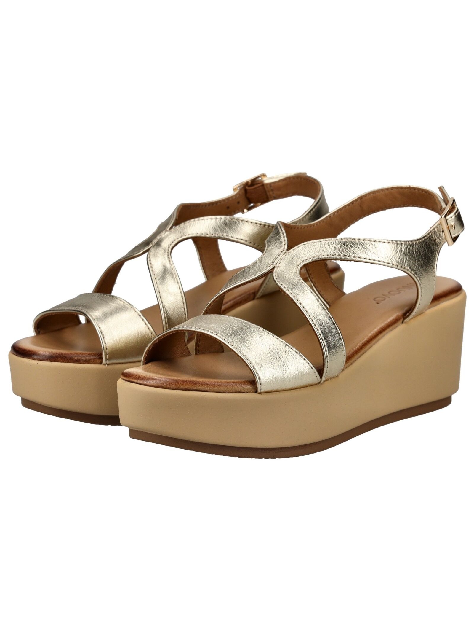 INUOVO Keilsandalette »INUOVO Sandalen Leder«