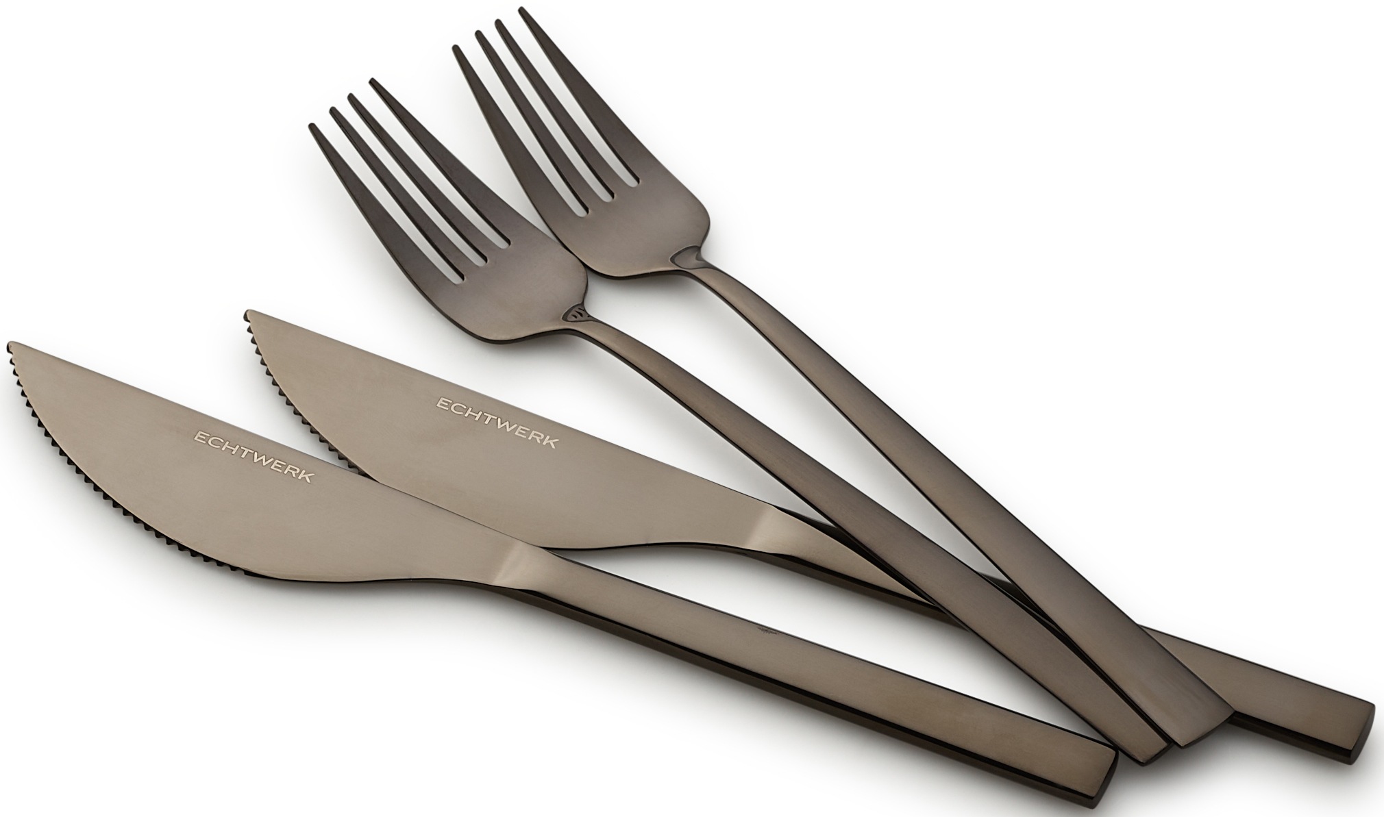 ECHTWERK Besteck-Set »Angelini«, (Set, 4 tlg.), für Pizza, Quiche, Flammkuchen