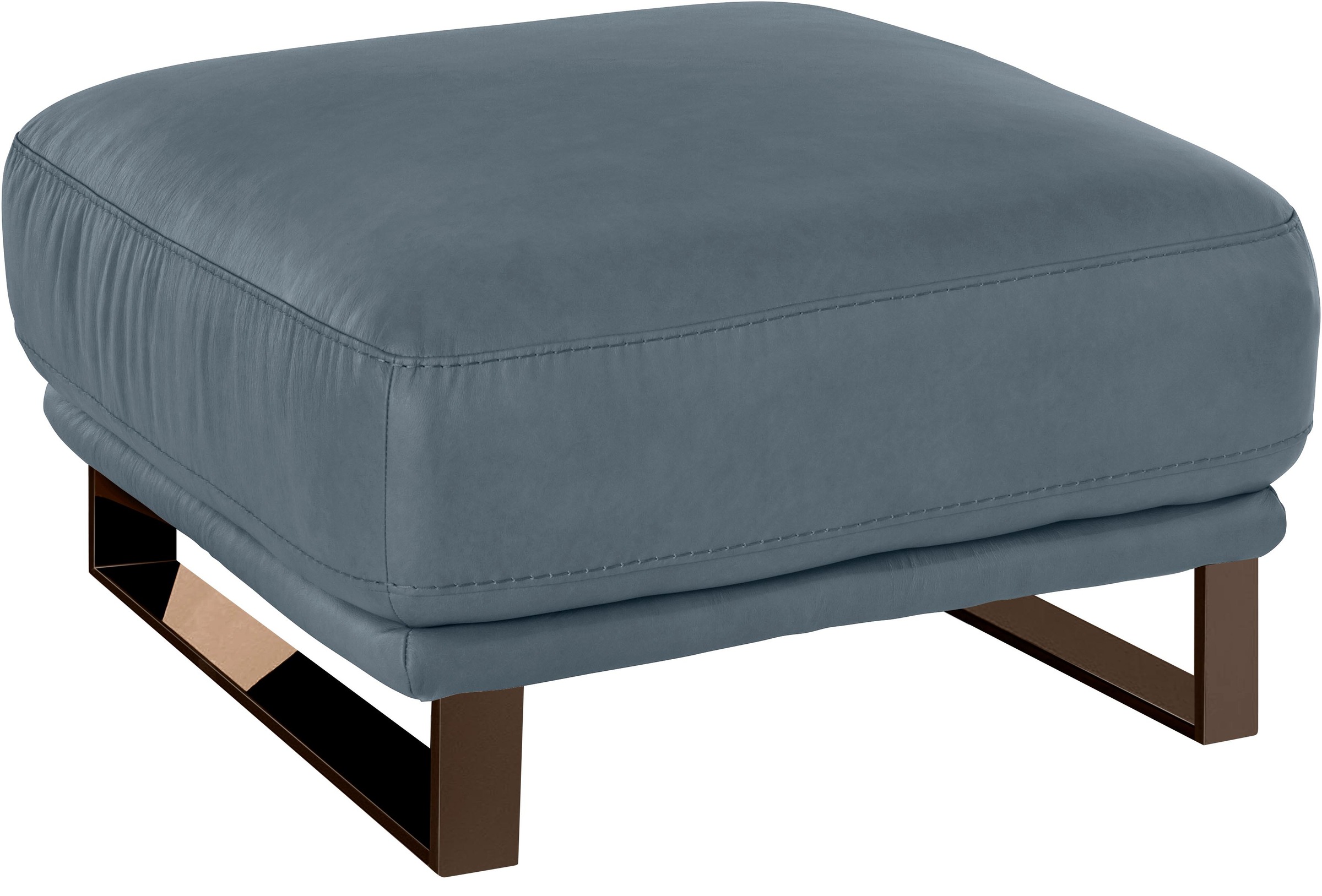 W.SCHILLIG Hocker "montanaa" mit Metallkufen in Bronze pulverbeschichtet, B günstig online kaufen