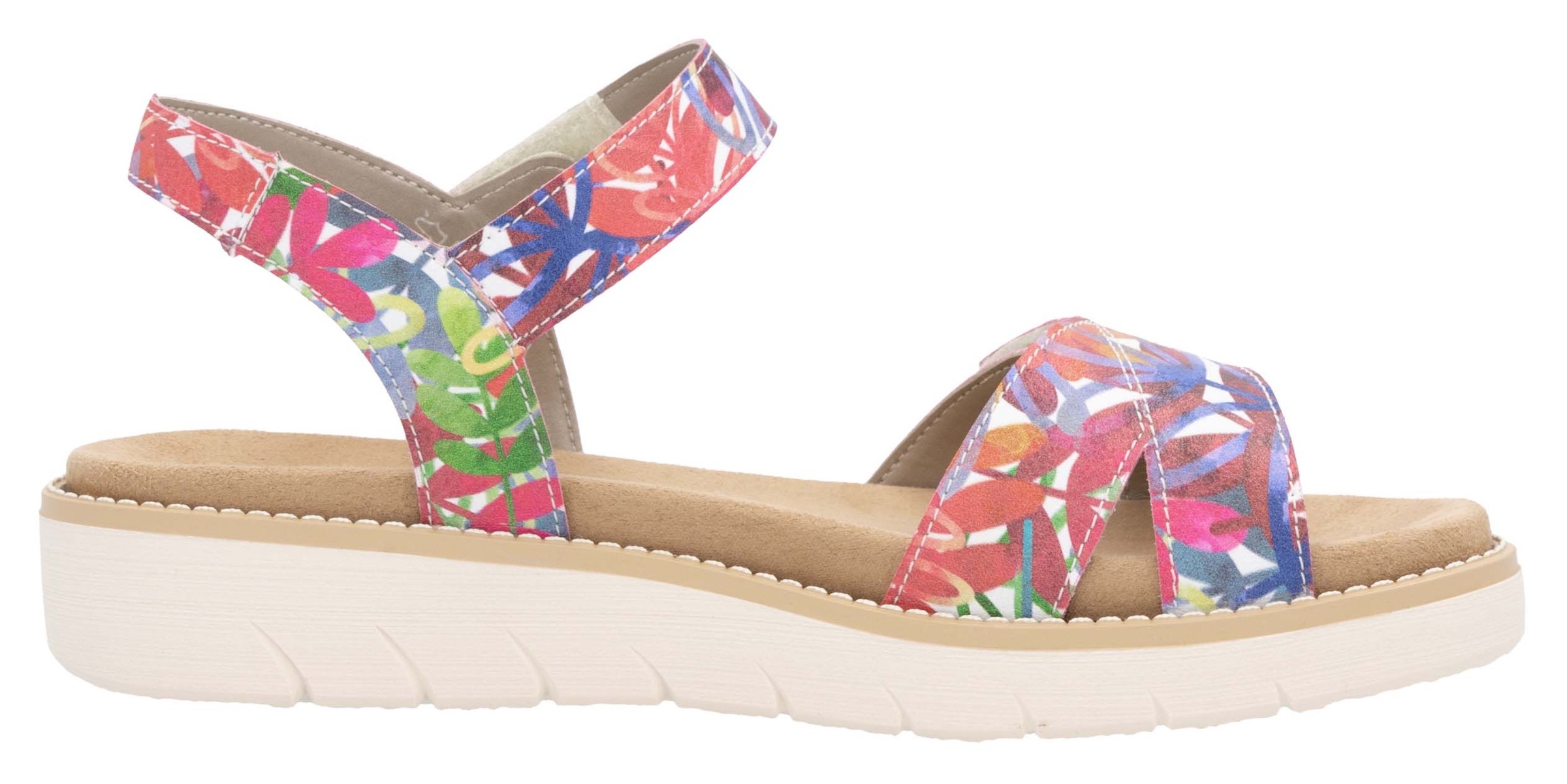 Remonte Riemchensandale  , Plateau, Sommerschuh, Sandalette mit Lite ´n Soft Ausstattung