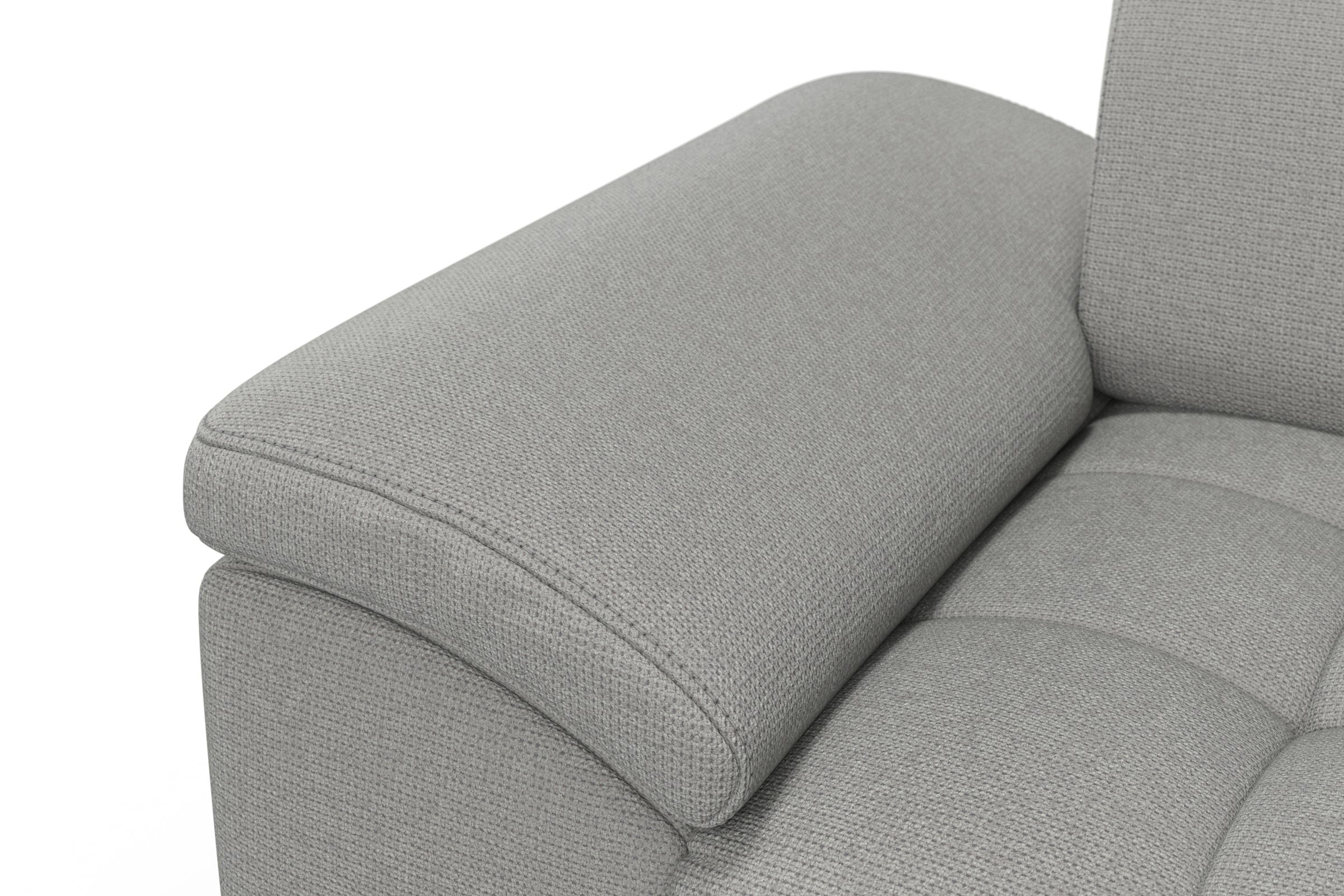 sit&more Ecksofa »Cool L-Form«, wahlweise mit Kopfteilverstellung und Vorziehsitz motorisch