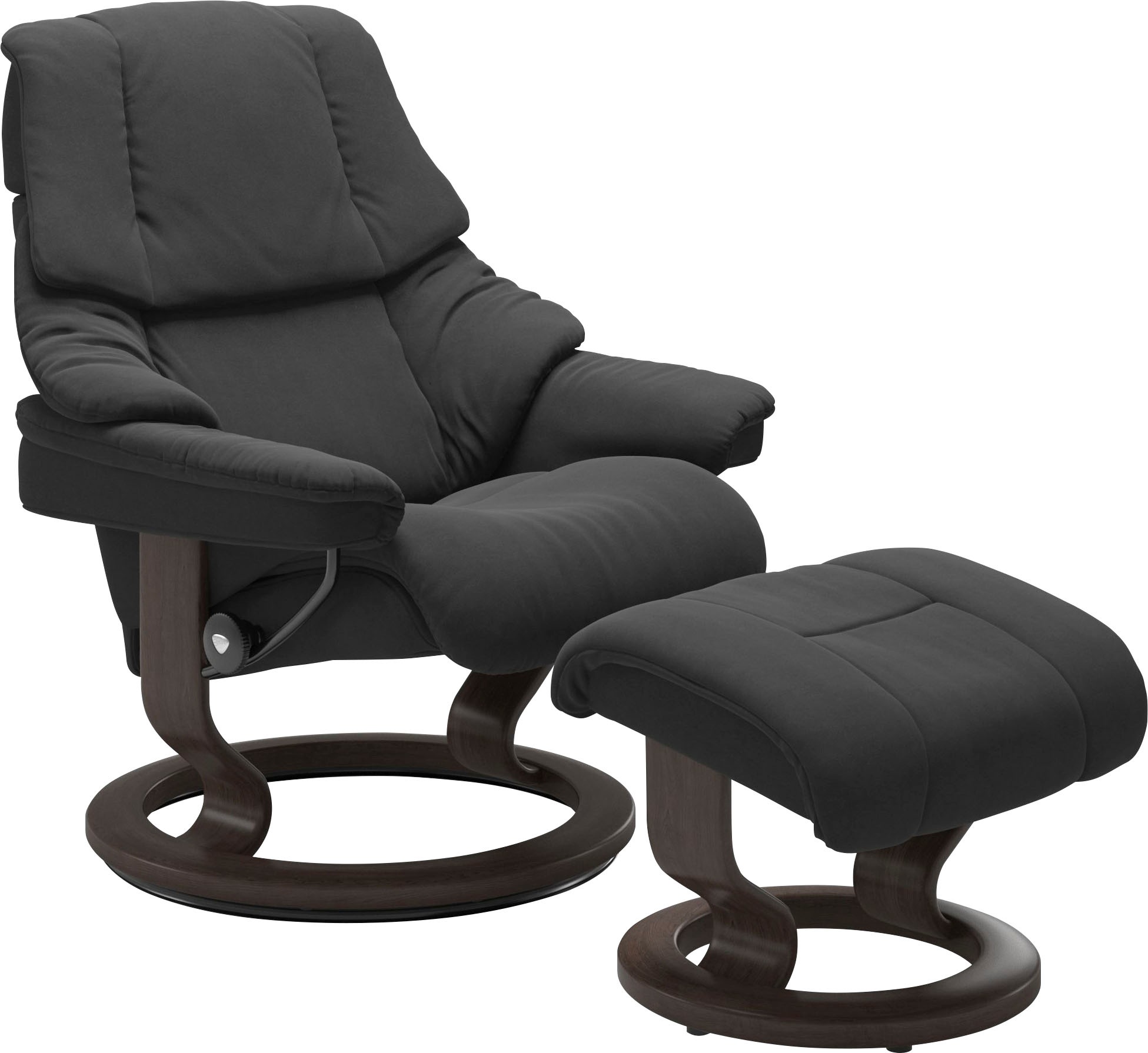 Stressless® Relaxsessel-Set »Reno«, mit Hocker, mit Classic Base, Größe S, M & L, Gestell Wenge