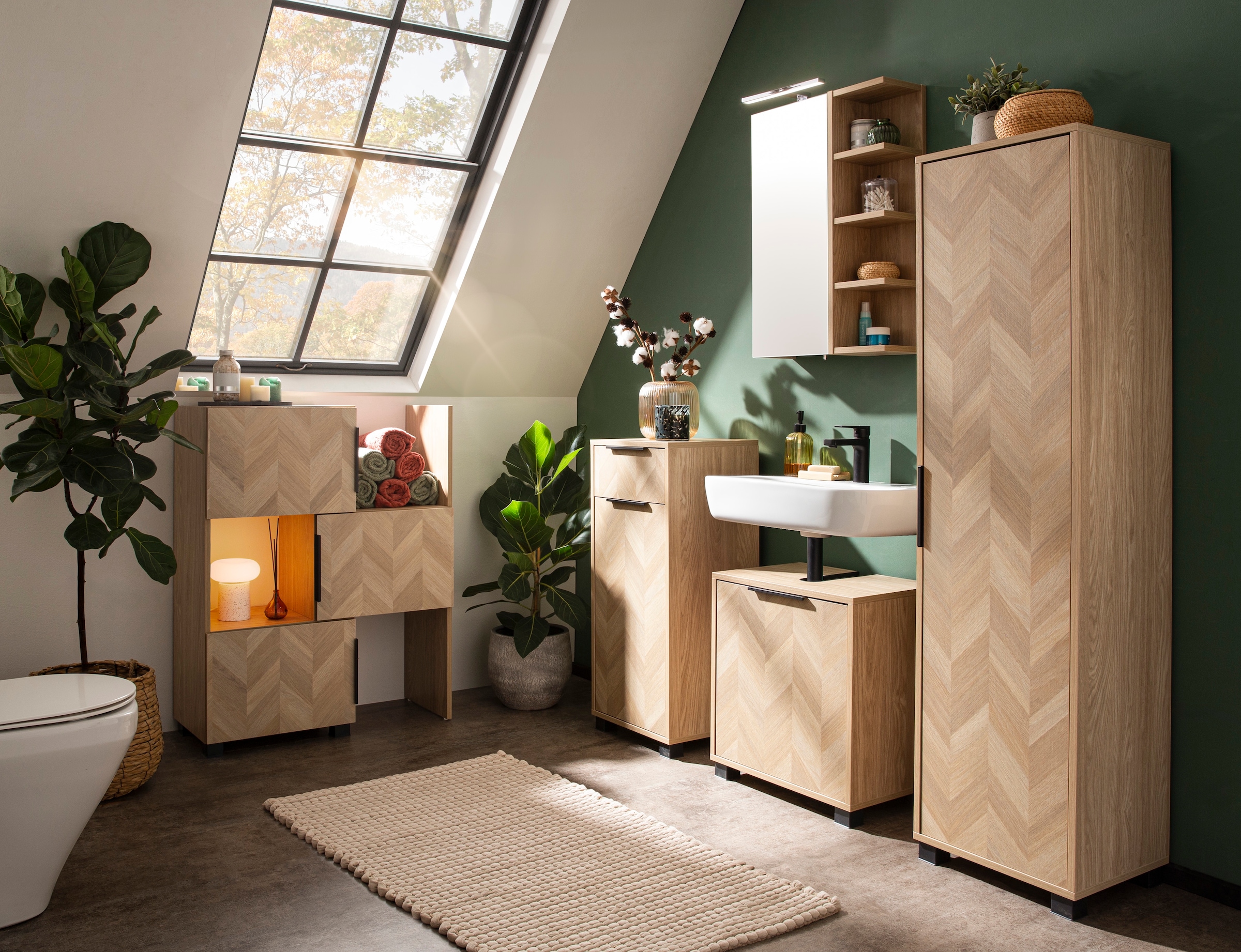 Schildmeyer Schieberegal »Piazza, Breite 78 cm« 1 Stk. tlg. Made in Germany