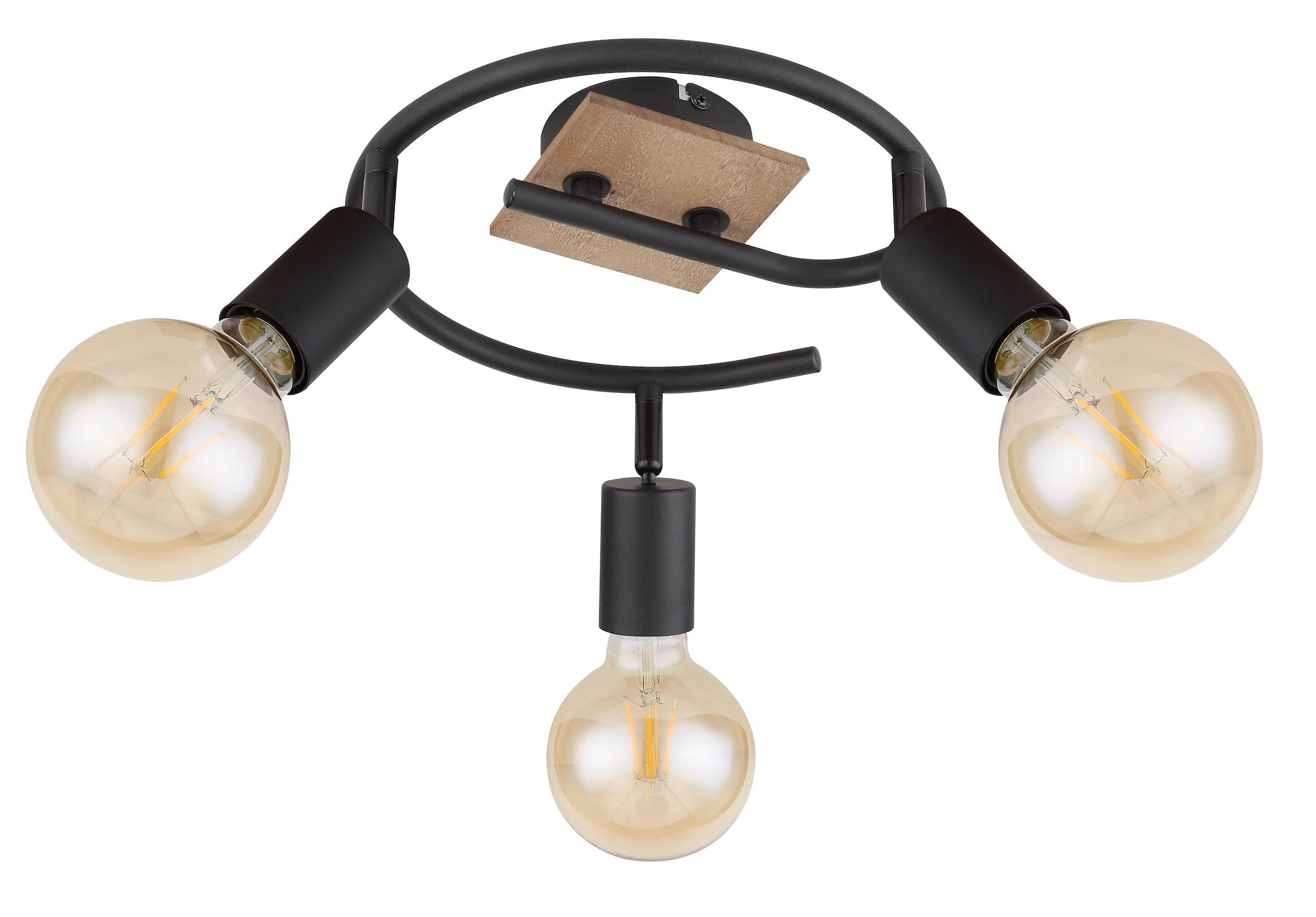 GLOBO LIGHTING Deckenstrahler »MARTHA« E27 1 Stk. Spot Deckenspot Flur Schlafzimmer Wohnzimmer