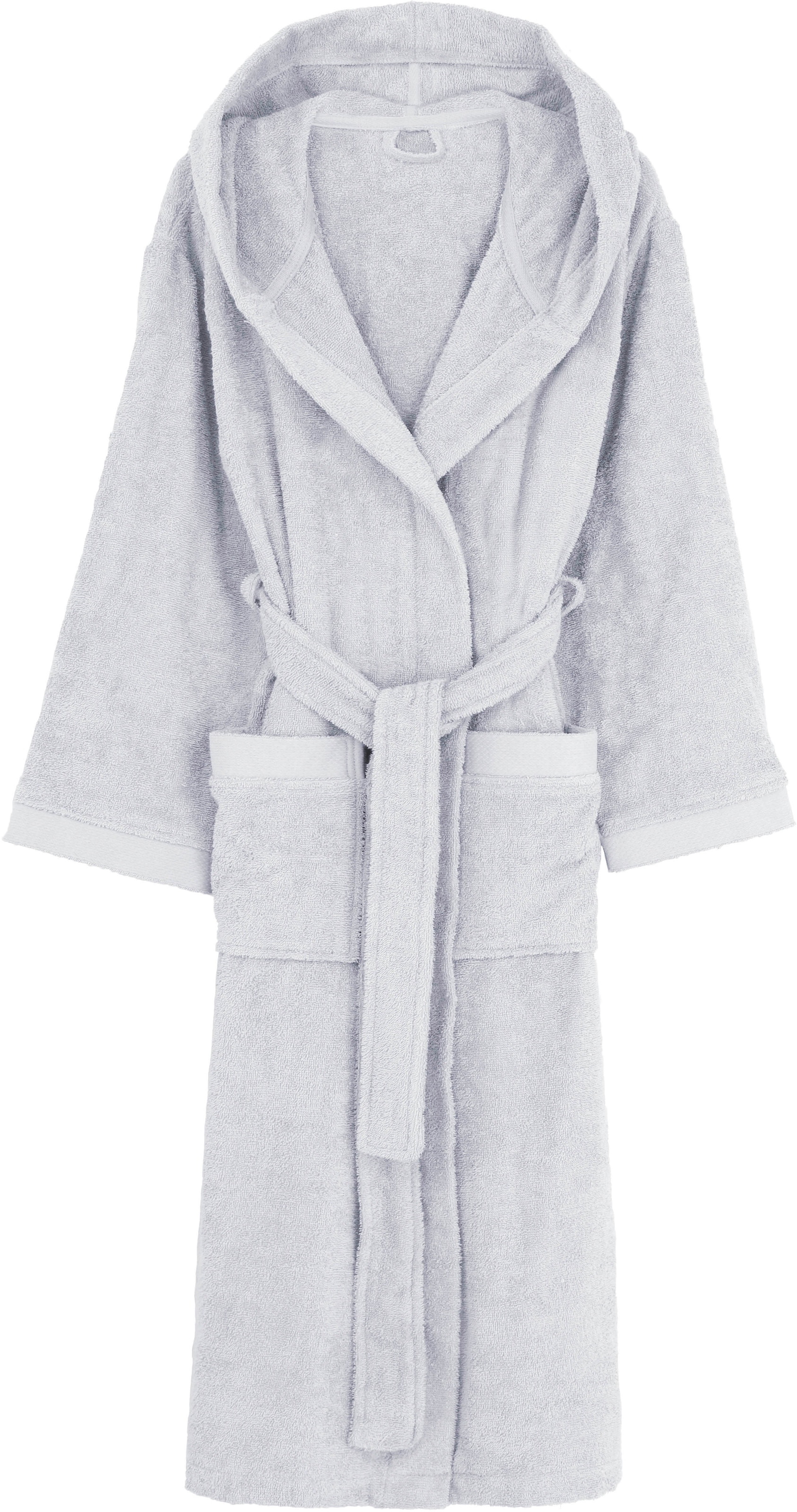 Kapuze »Terry Hooded«, Bademantel Gown mit kaufen kontrastfarbenen & HUGO Logo online
