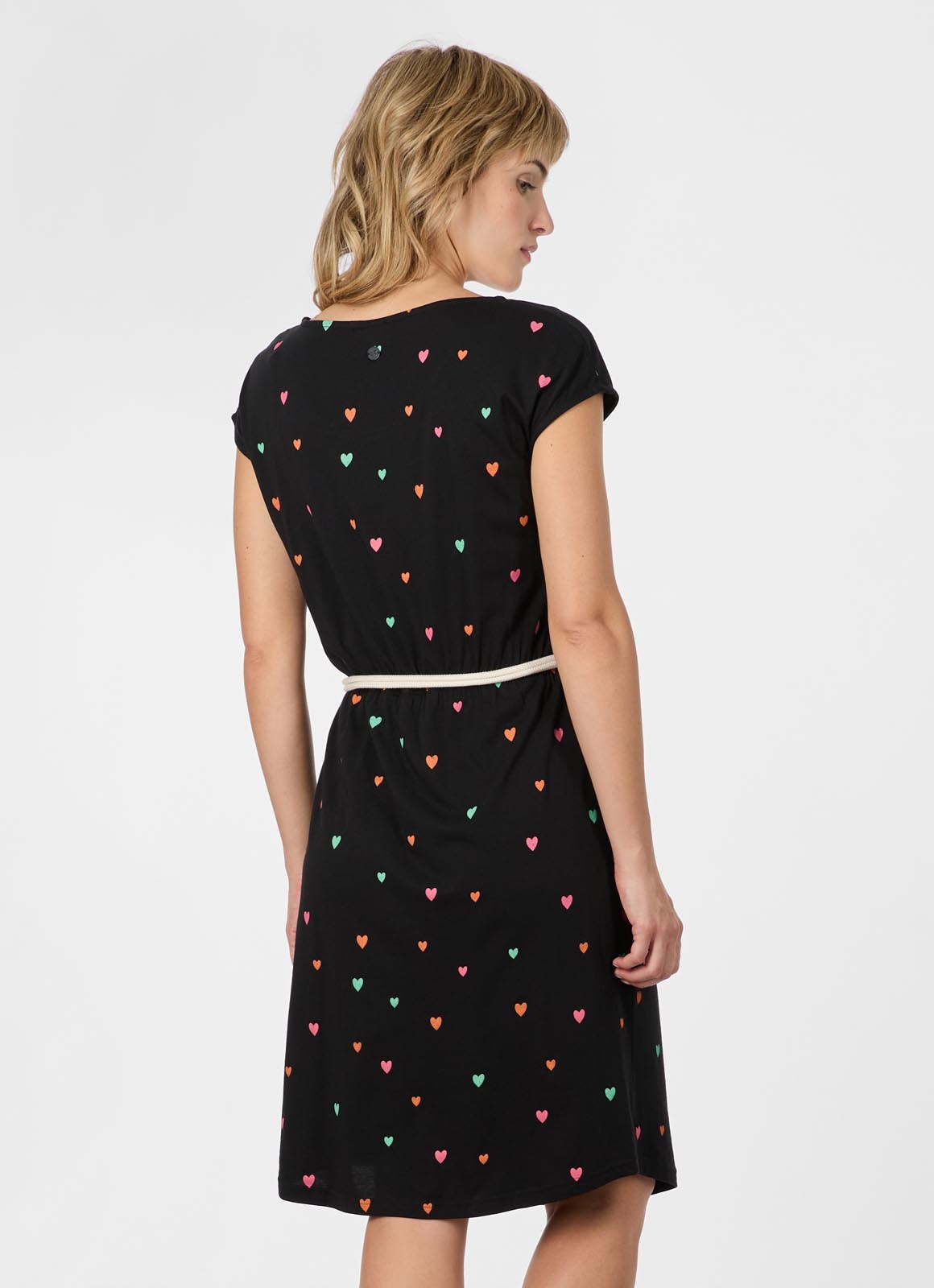 Ragwear Sommerkleid »LILITHE PRINT« 2 tlg. Baumwoll-Modal-Mix mit Eingrifftaschen und Gürtel