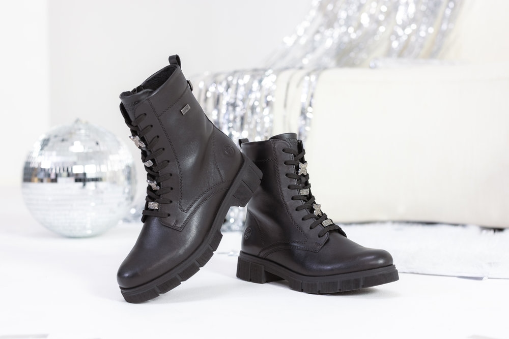 Remonte Schnürstiefelette, Outdoorboots, Schnürboots mit wasserabweisender TEX-Membran