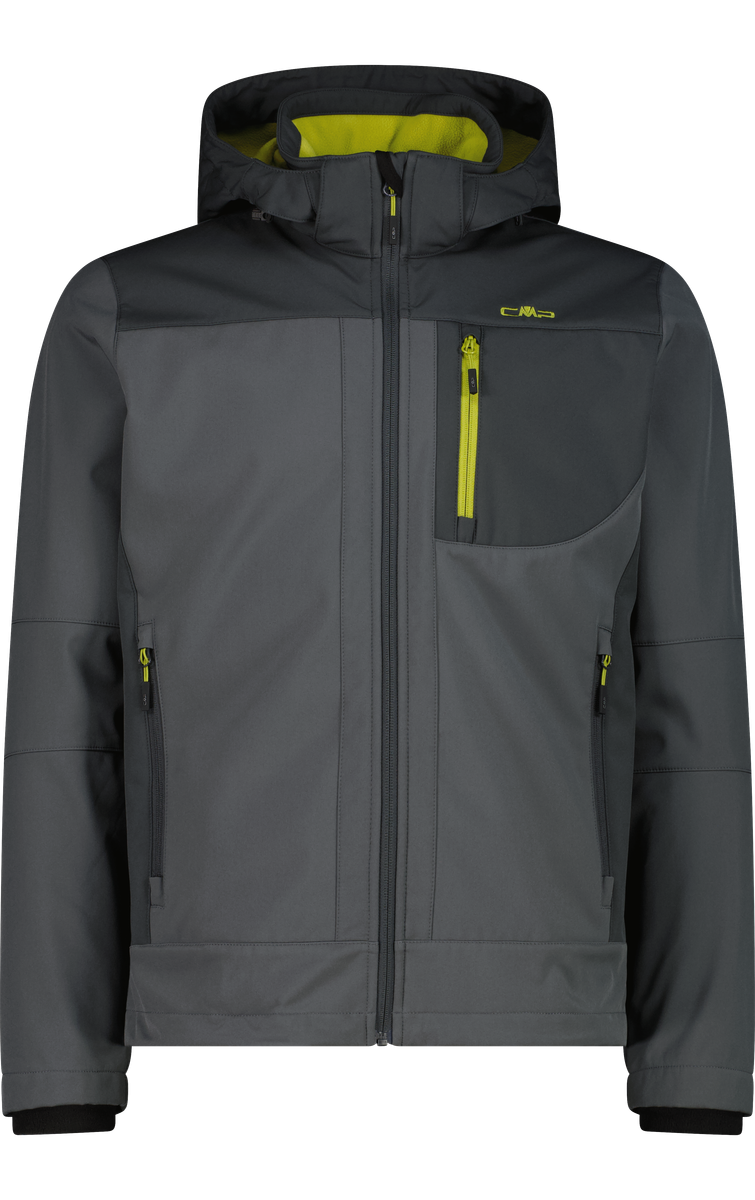 CMP Softshelljacke »MAN JACKET ZIP HOOD« mit Kapuze