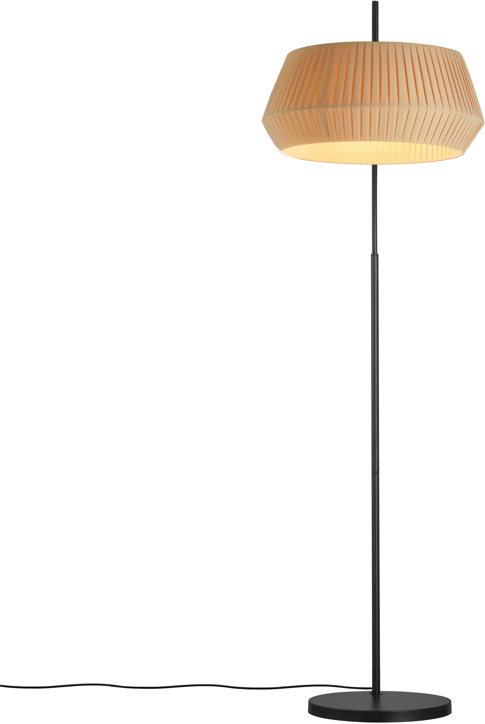 Nordlux Stehlampe »DICTE«, Leuchtmittel E27 | ohne Leuchtmittel, Baumwollschirme
