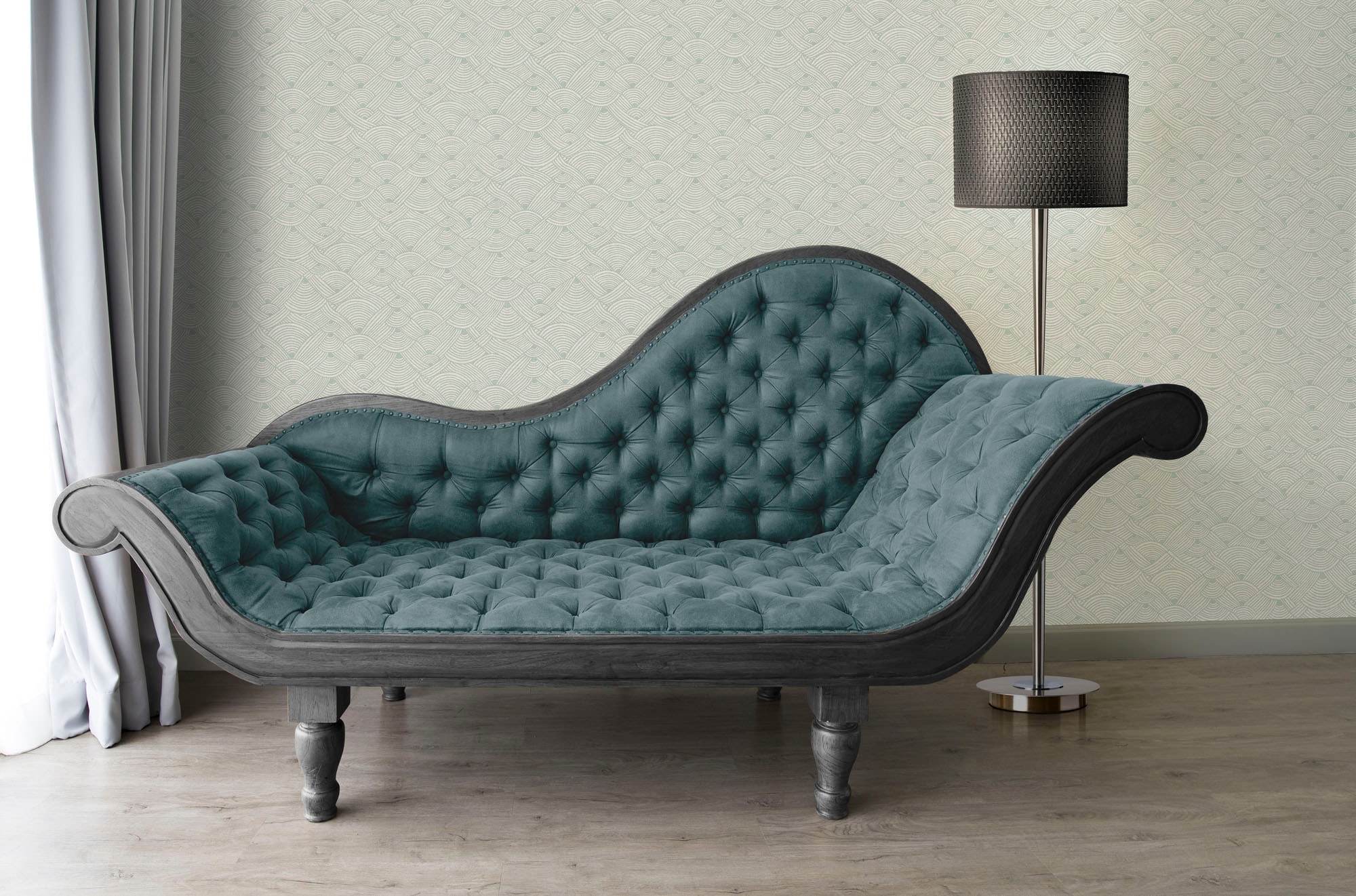 A.S. Création Vliestapete »Nara Ethno«, matt-gemustert-neutral, ArtDeco Mustertapete Tapeten Wohnzimmer Schlafzimmer Küche Flur Design