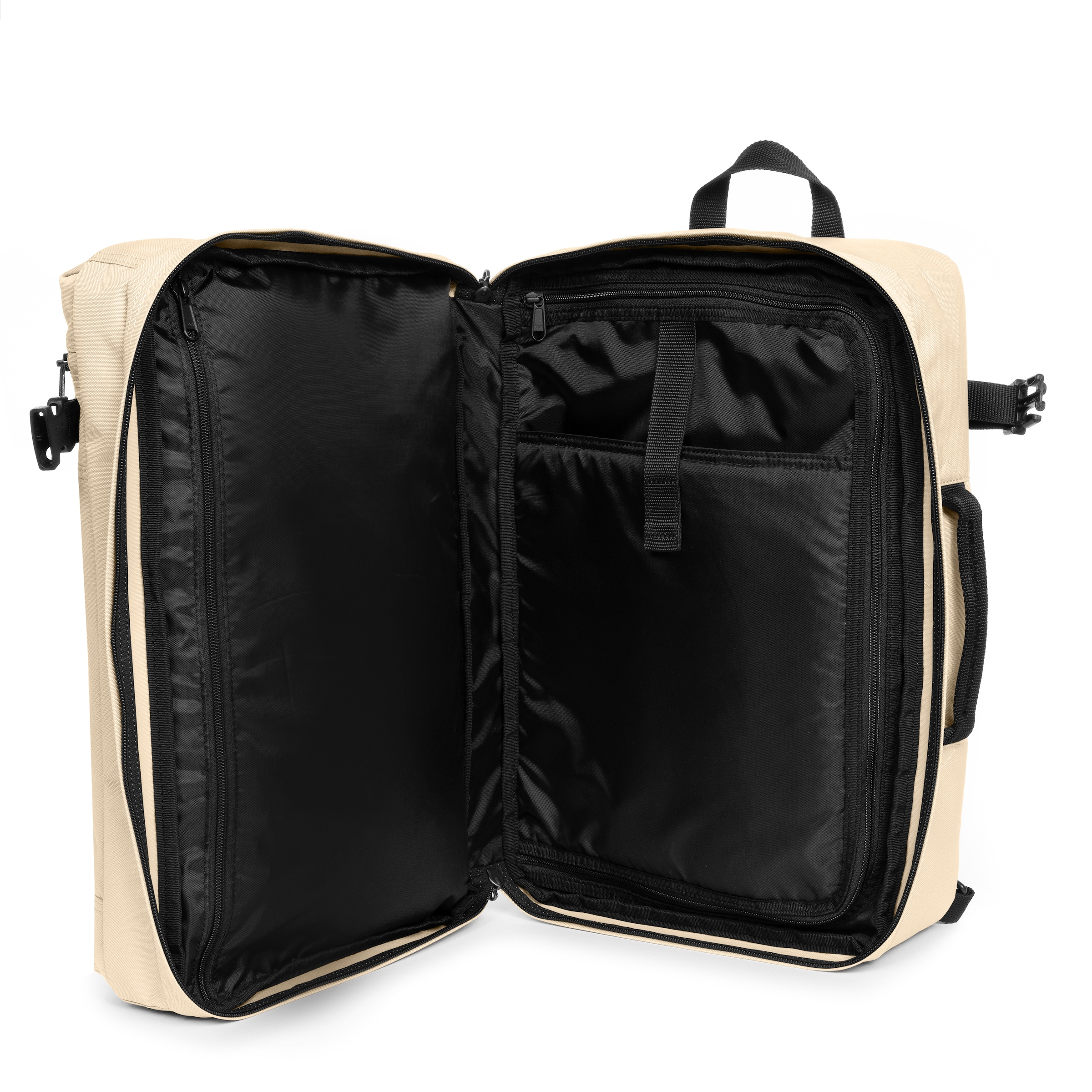 Eastpak Freizeitrucksack »TRANSIT'R PACK Cloth Beige« Reisetasche Sporttasche Reisegepäck Duffle-Tasche