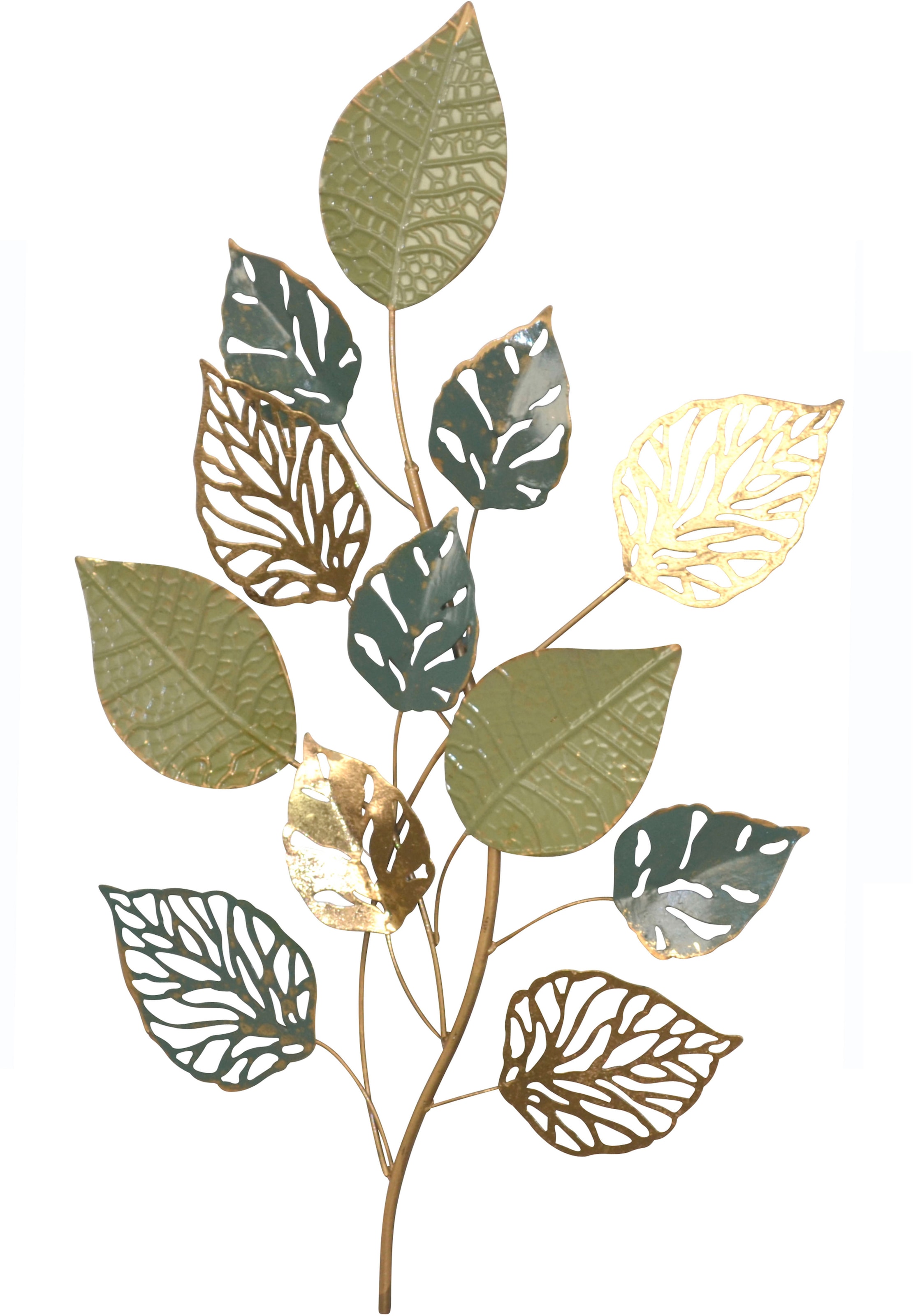 Wanddekoobjekt Wanddekoration, grün, B:40cm H:65cm T:4cm