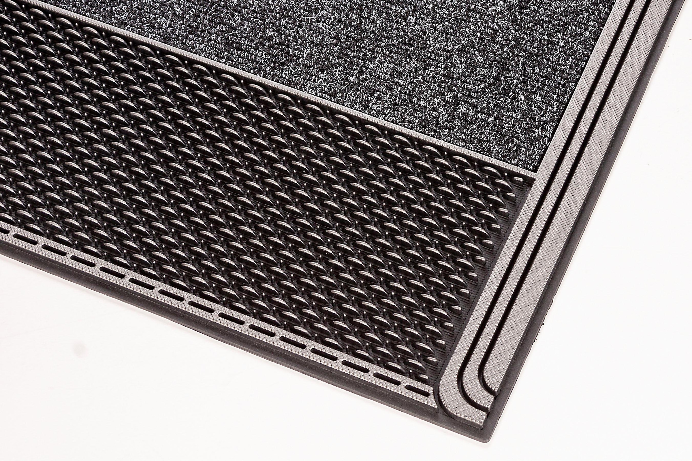 Home2Fashion Fußmatte »DC Clean Horizon«, rechteckig, 8 mm Höhe, Schmutzfangmatte, robust & strapazierfähig, In- und Outdoor geeignet