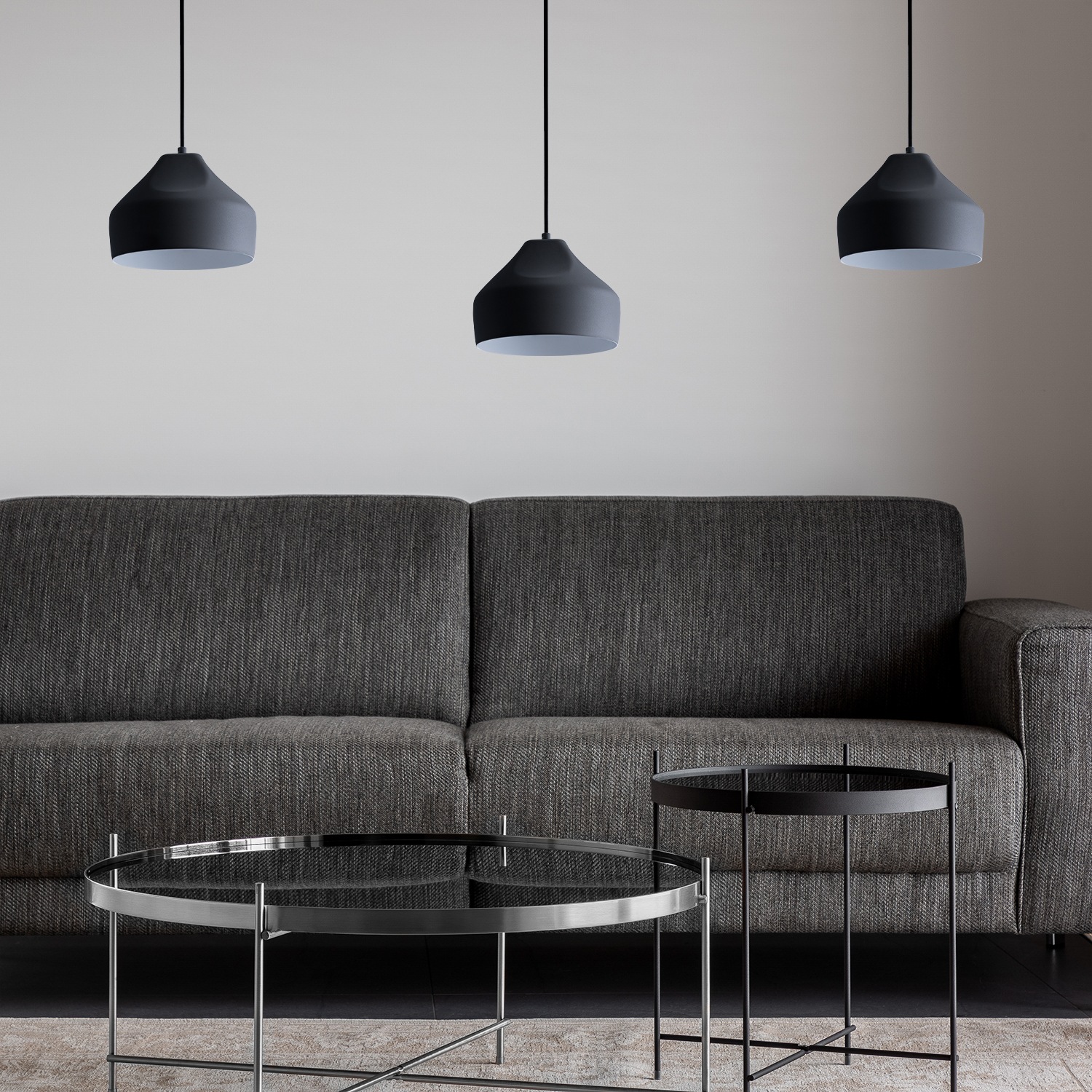 Paco Home Pendelleuchte »HURLEY U«, 1 flammig, Leuchtmittel E27   ohne Leuc günstig online kaufen