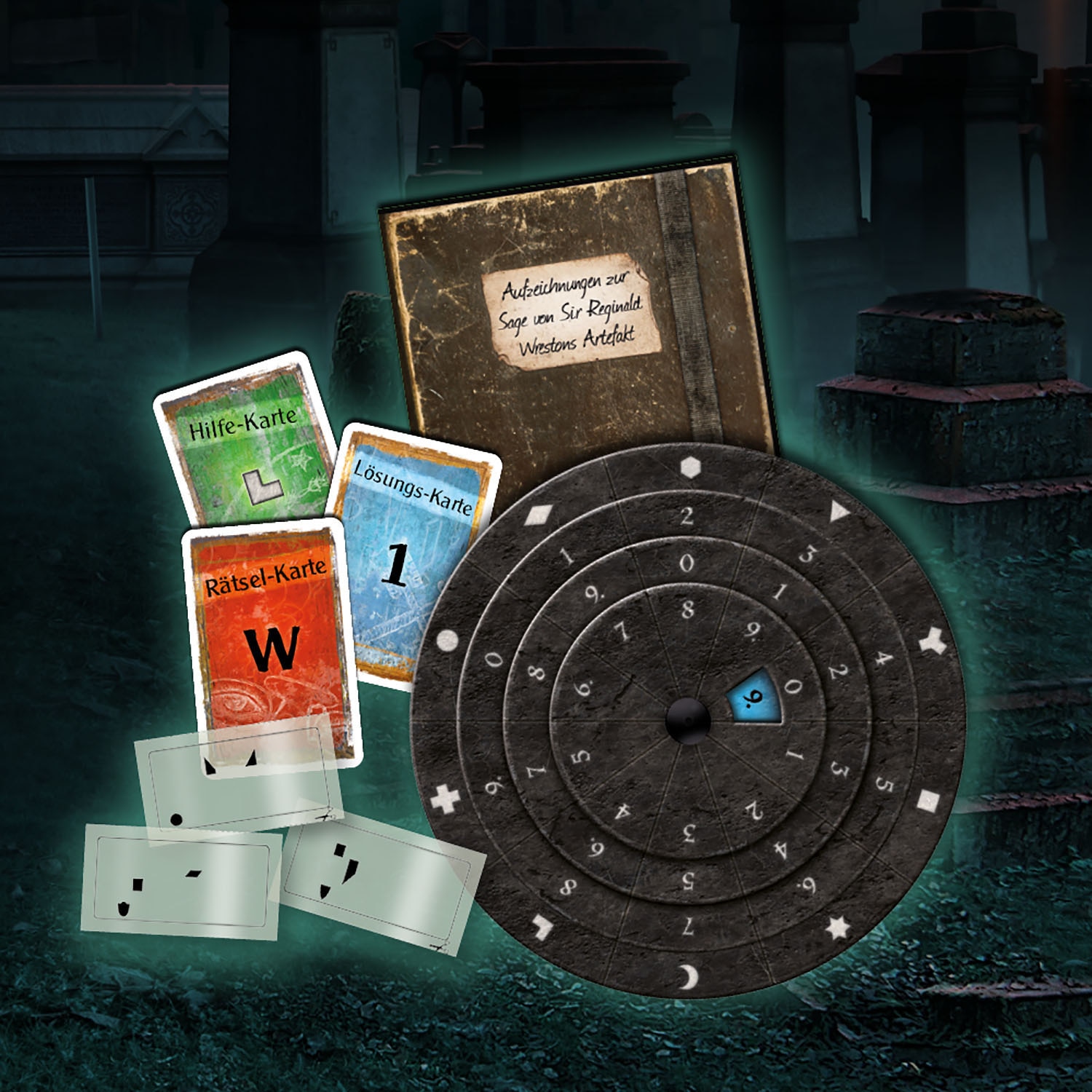 Kosmos Spiel »EXIT, Der Friedhof der Finsternis« Made in Germany