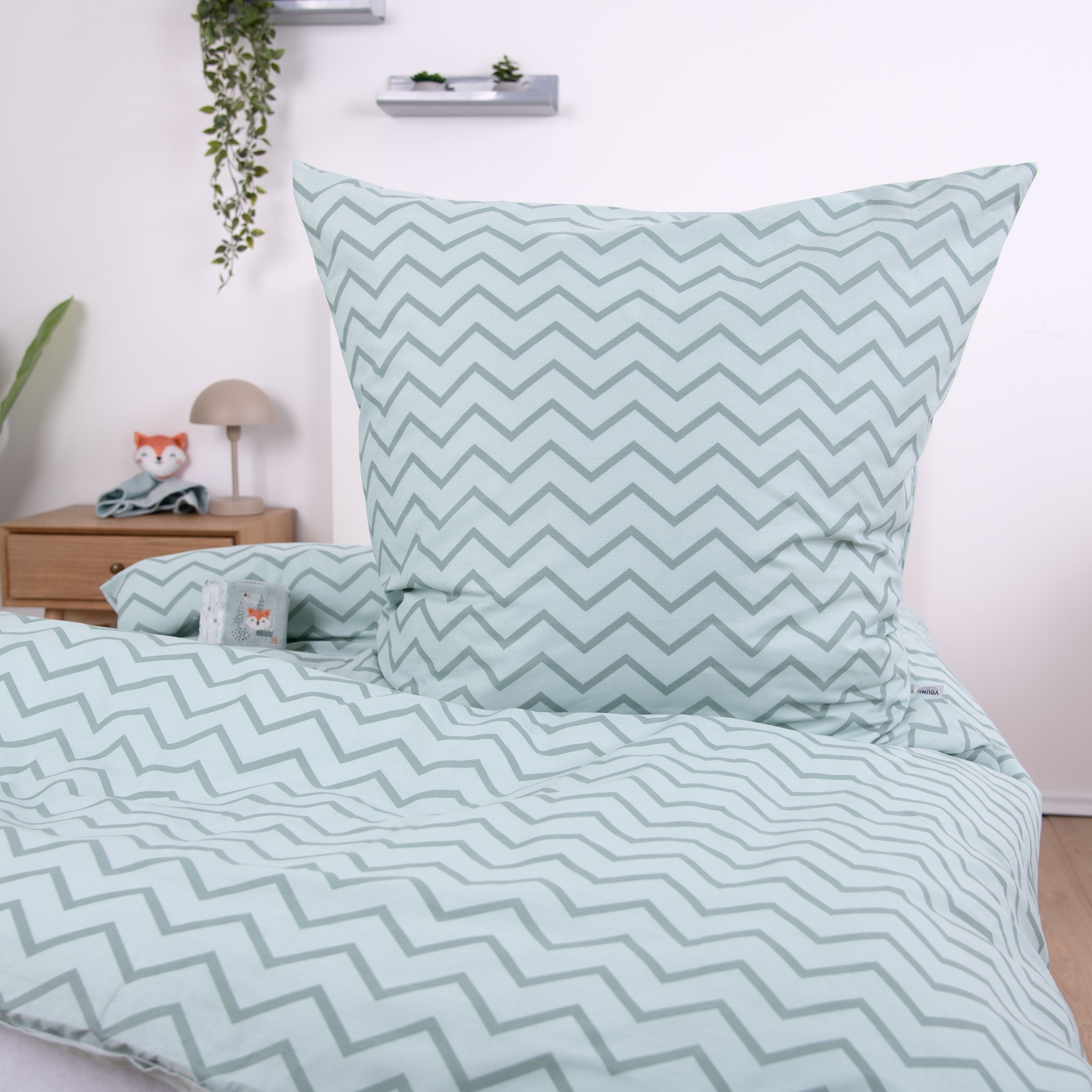 Baby Best Wendebettwäsche »Young Collection Nordic Forest« 2 Stk. tlg. mit tollem Wendemotiv