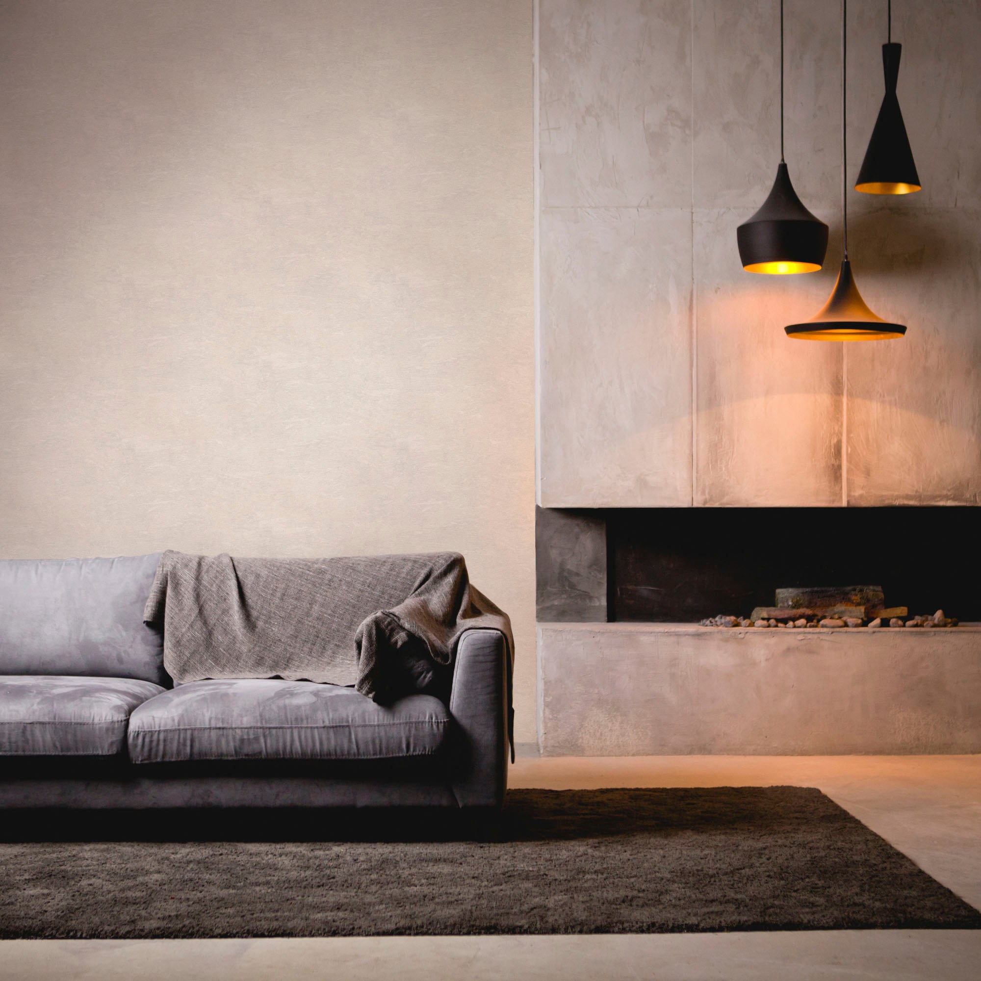 living walls Vliestapete »My Home My Spa« abstrakt | bedruckt | schimmernd leicht strukturiert Tapete Abstrakt Tapeten Wohnzimmer Schlafzimmer Küche Flur Design Büro