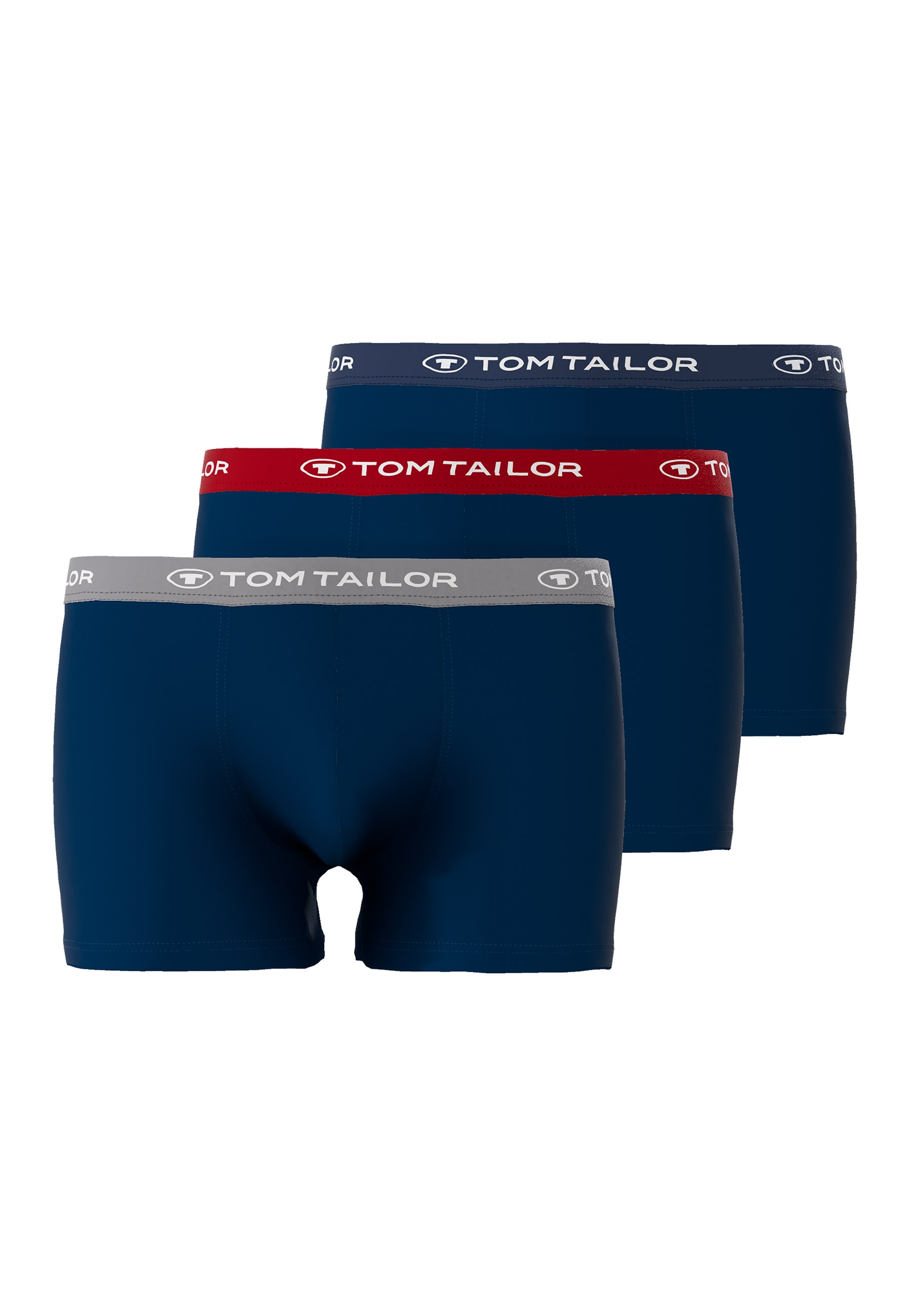 TOM TAILOR Boxershorts »Buffer«, (Packung, 3 St.)