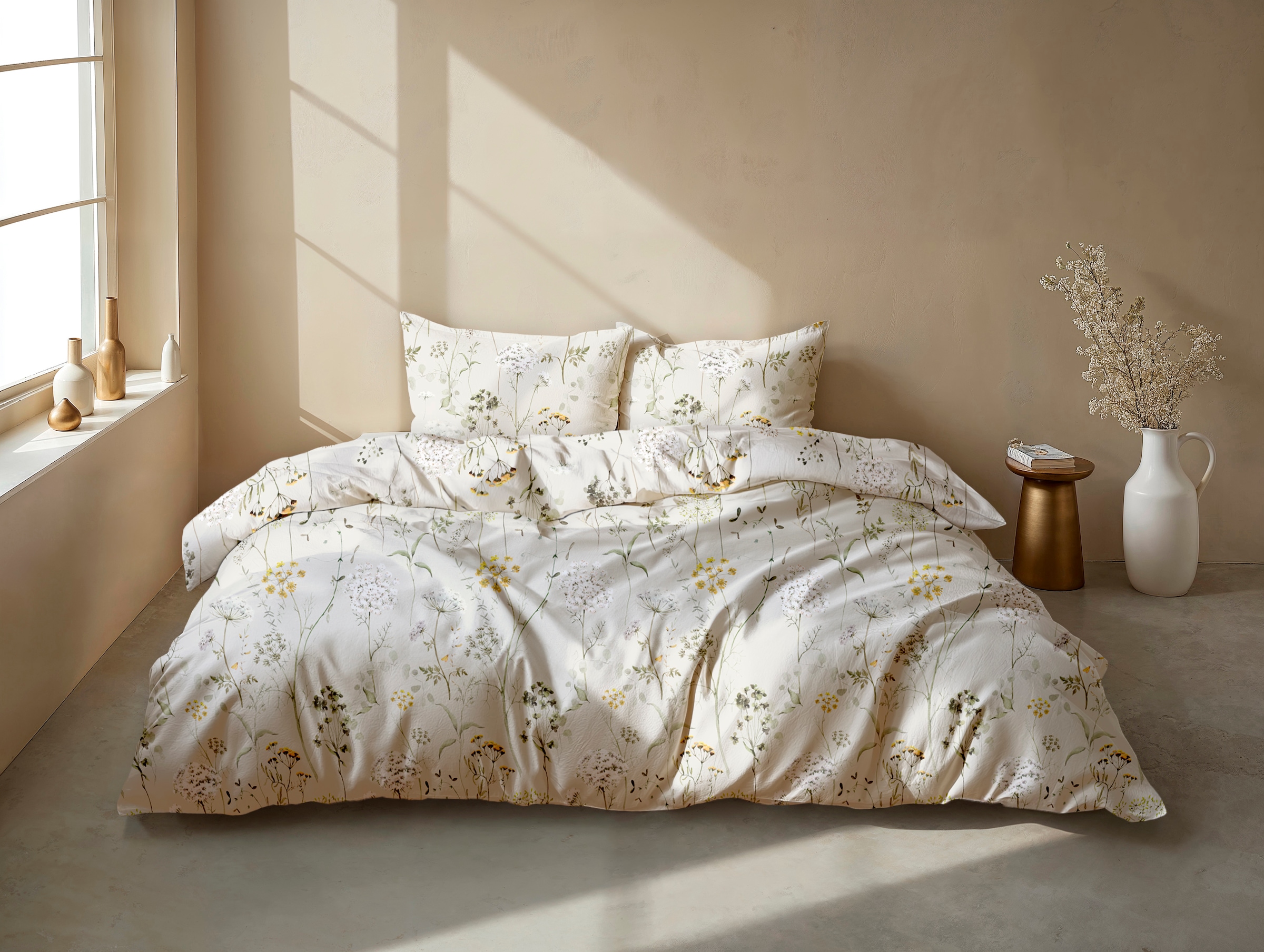 ZO HOME Bettwäsche »Zohome Bettwäsche Baumwolle Flanell Leontine« 2 Bettwäsche aus 100% Baumwolle, hochwertige Flanell, ab 135x200 cm.