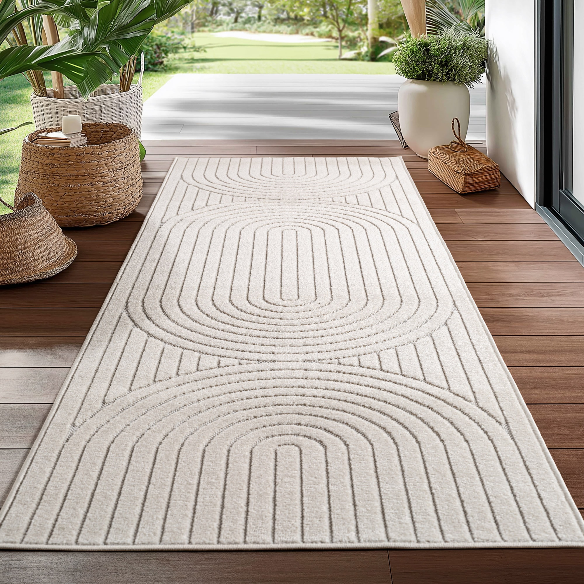 Ayyildiz Teppiche Outdoorteppich »NOVA 1201«, rechteckig, 5 mm Höhe, Läufer günstig online kaufen