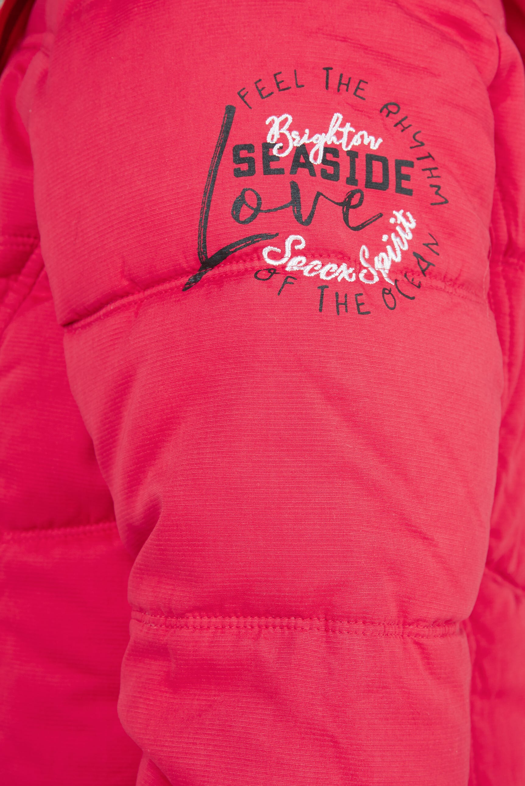 SOCCX Winterjacke, mit Kapuze, mit Plüschfutter