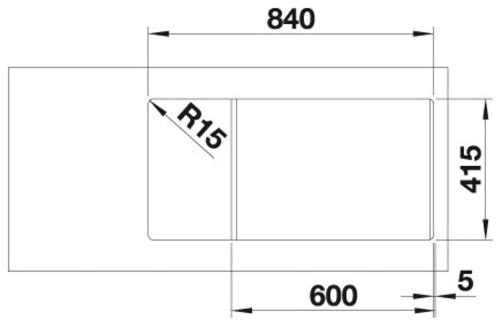 Blanco Granitspüle »FAVUM XL 6 S«, erhältlich in mehreren Farben