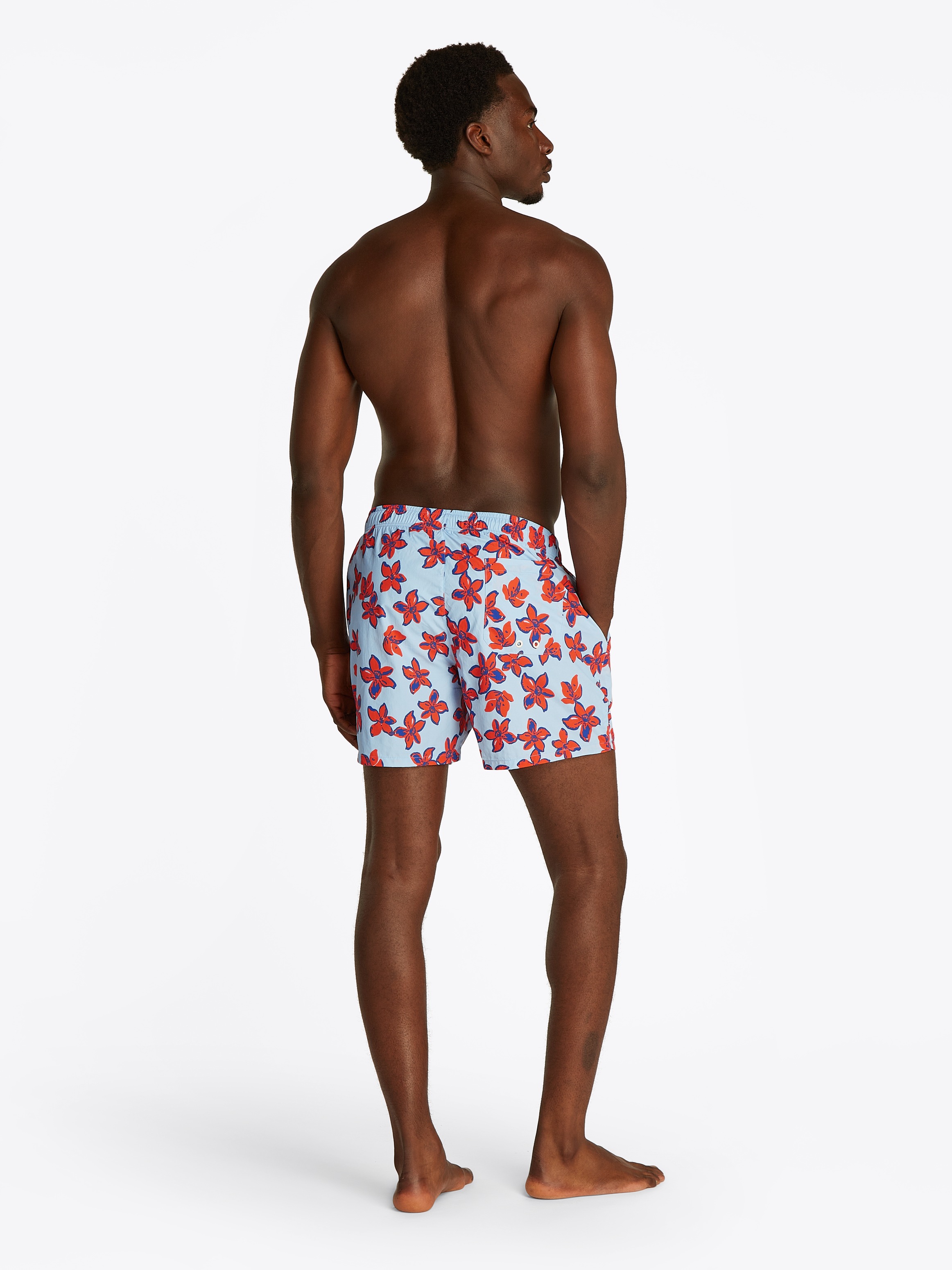 Tommy Hilfiger Swimwear Badeshorts »MEDIUM DRAWSTRING PRINT«, mit Muster