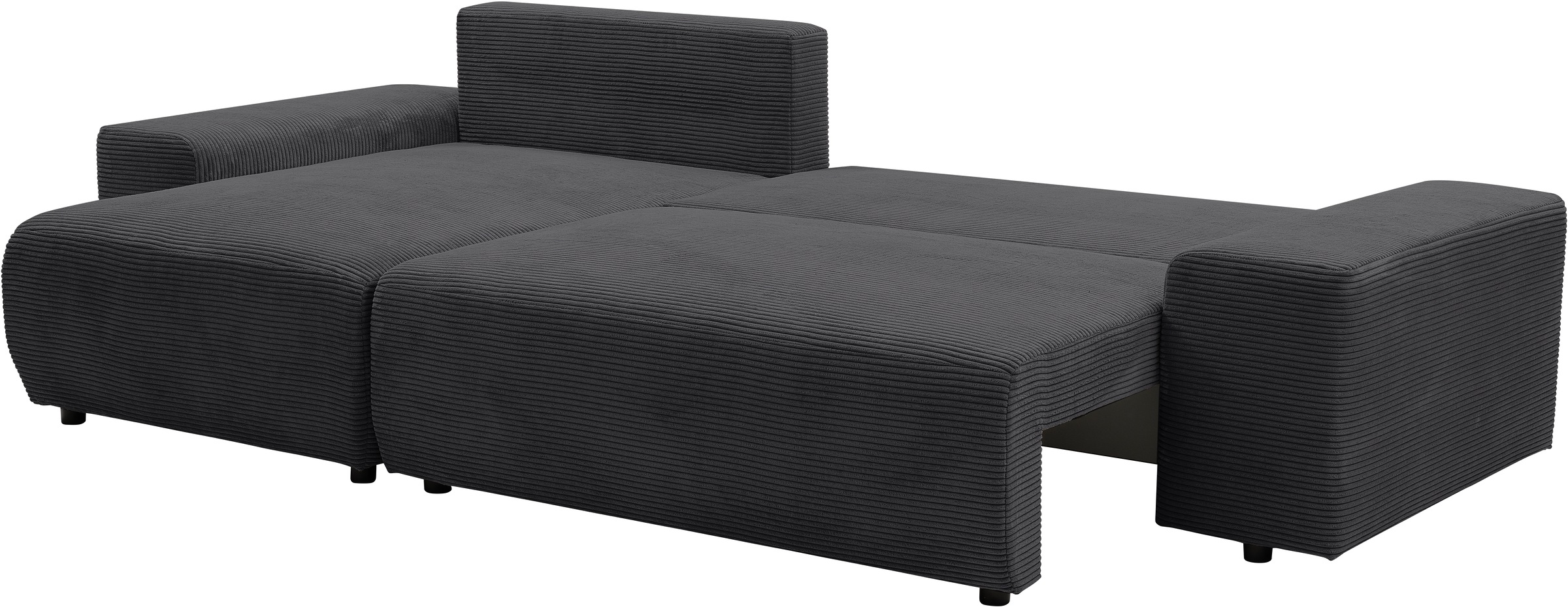 WERK2 Ecksofa »Amsterdam, zeitlos und elegant, Breite 300cm, L-Form« Design Ecksofa mit hohem Komfort, Schlaffunktion & Bettkasten