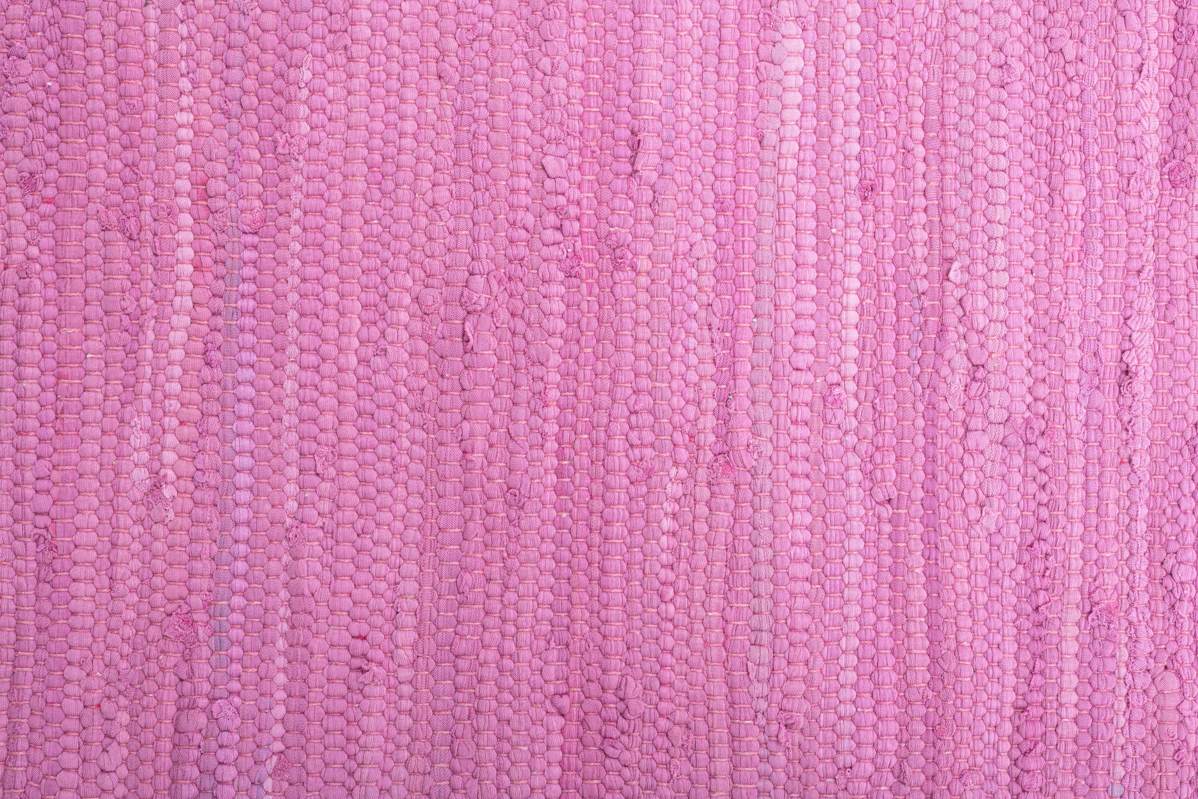 my home Teppich »Cadis«, rechteckig, 5 mm Höhe, Wendeteppich, mit Fransen, Uni Farben, handgewebt, reine Baumwolle