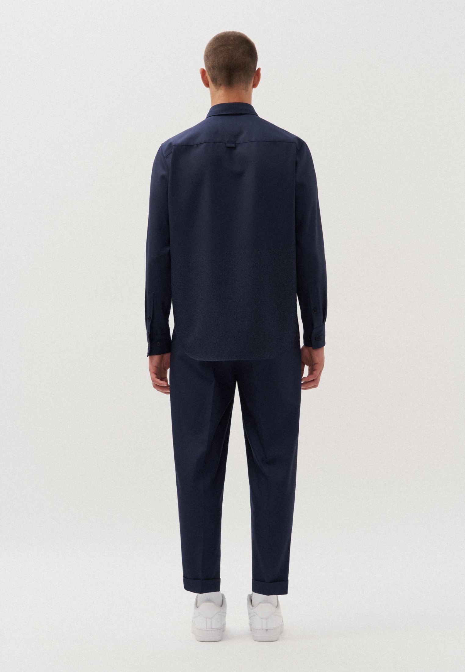 studio seidensticker Businesshemd »Studio« Regular Langarm Kentkragen Uni