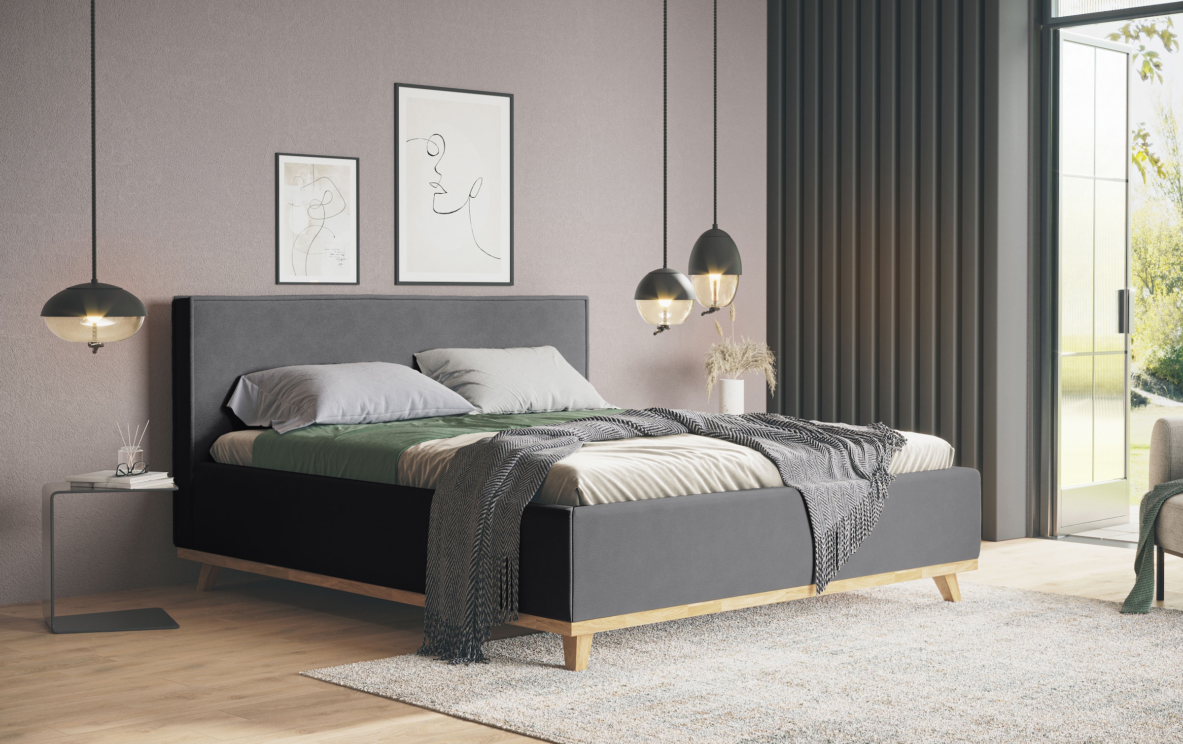 COTTA Polsterbett »MILLI I wahlweise mit Bettkasten« günstig online kaufen