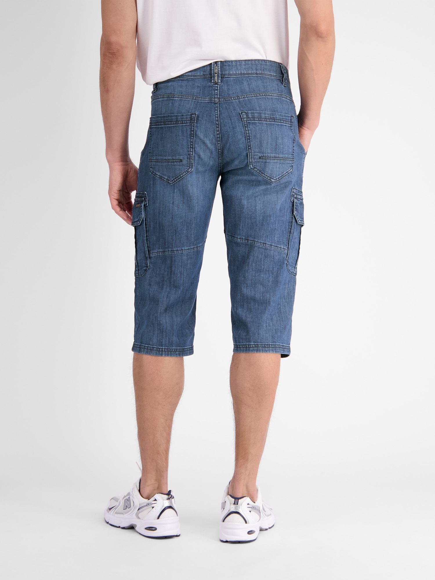 LERROS Bermudas »LERROS Leichte Denim Long-Bermuda mit Stretchanteil«