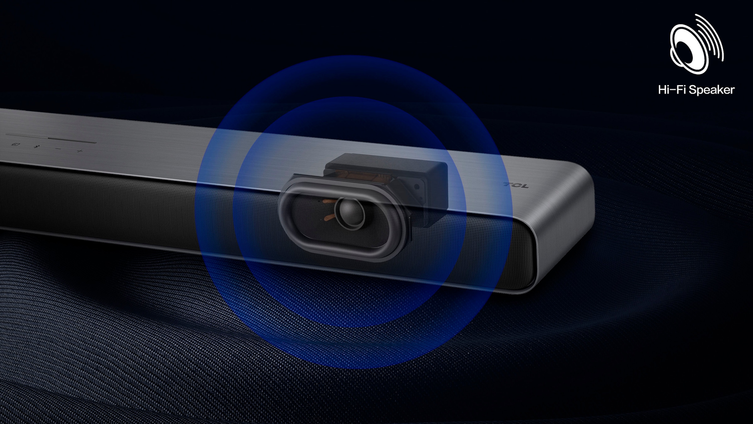 TCL Soundbar »S45H 2.0 Kanal DTS Virtual:X«, Dolby Atmos, Bluetooth 5.2, HDMI, 220 Watt, Wandhalterung, Subwoofer
