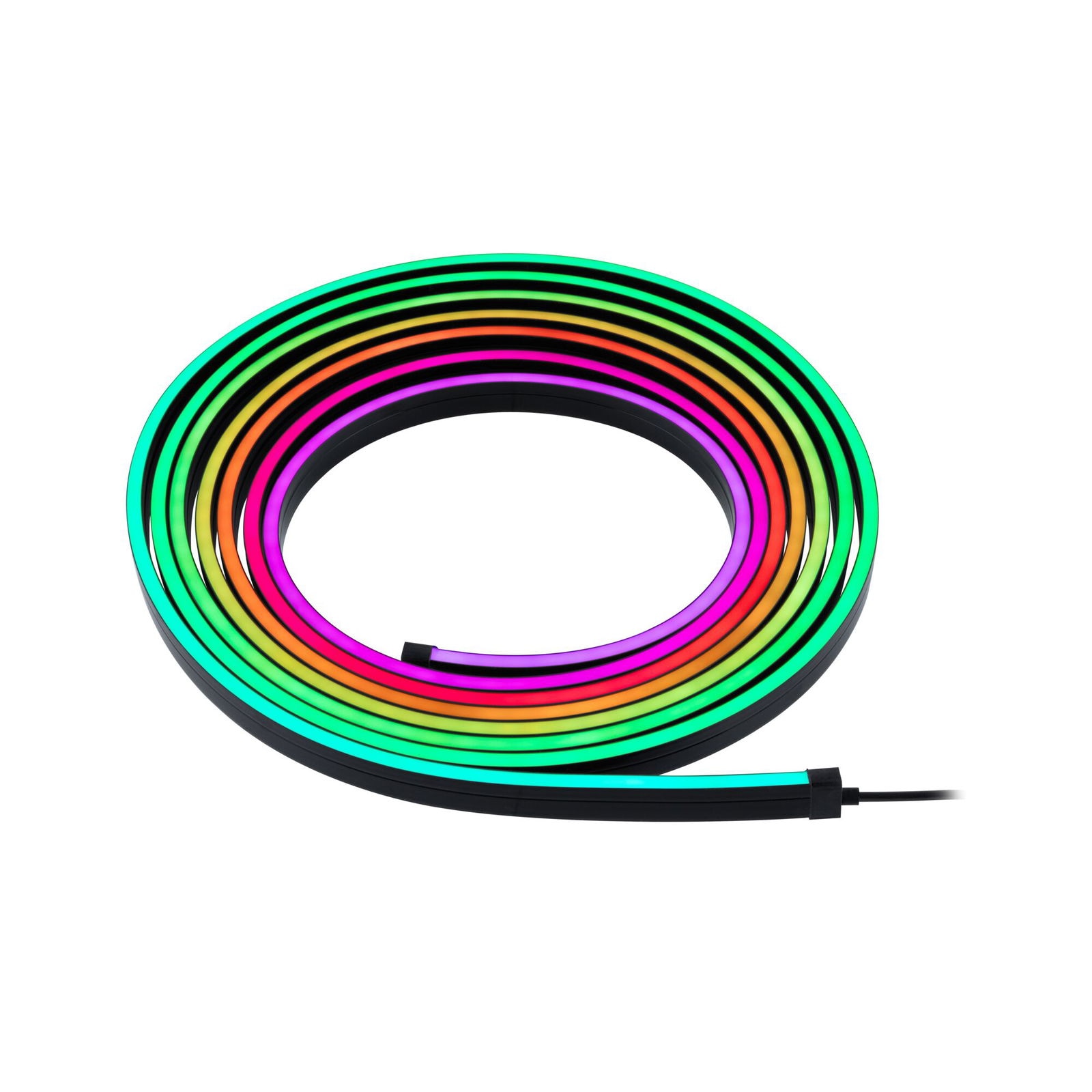 Paulmann LED-Lichterschlauch »Entertain LED Schlauch Black Neon RGB+«, Farbwechsler & Farbsteuerung & Dimmer
