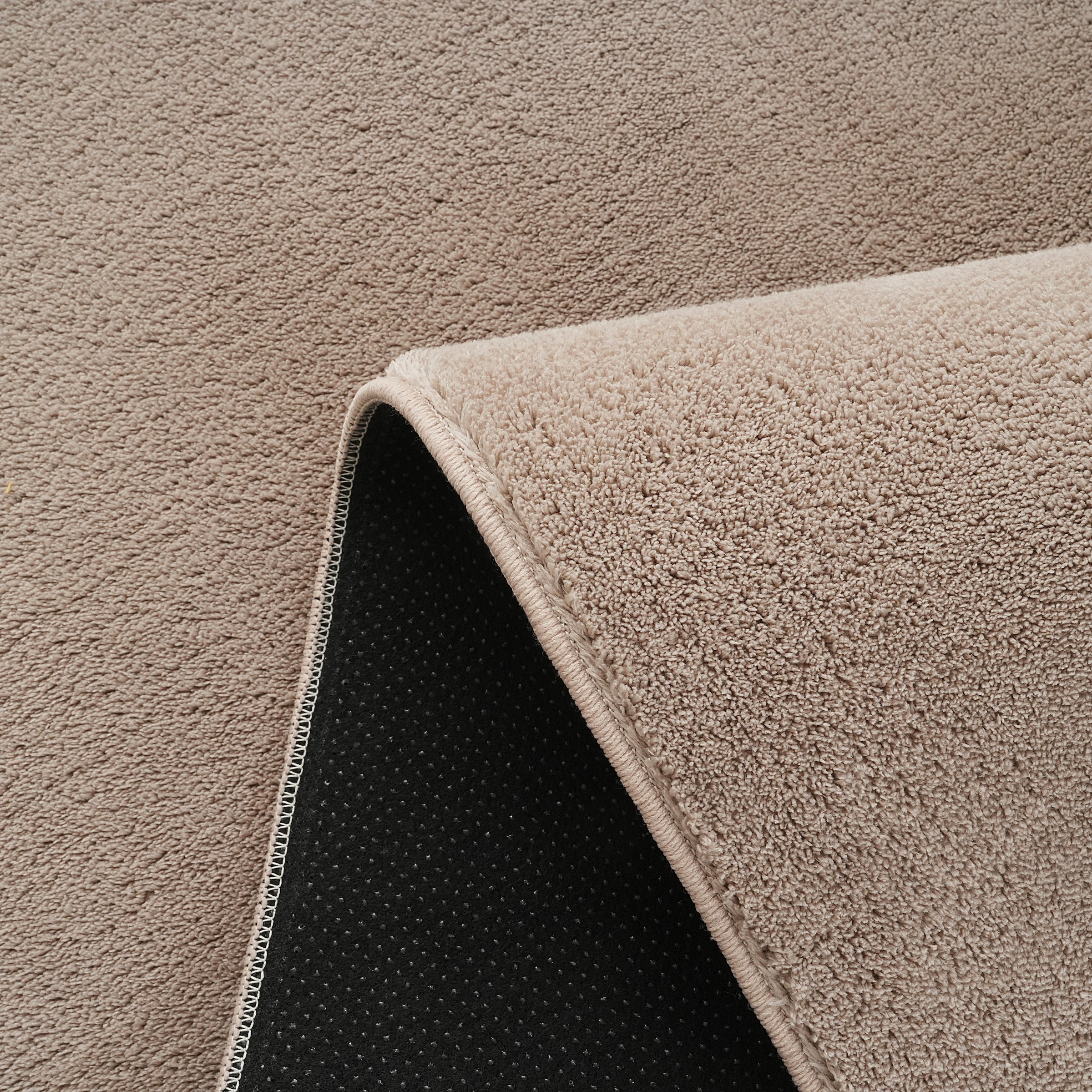 my home Teppich »Cali light, weich, modern, waschbar« rechteckig 13 mm Höhe Uni-Farben, kuschelig, & weich, Wohnzimmer, Schlafzimmer, Esszimmer