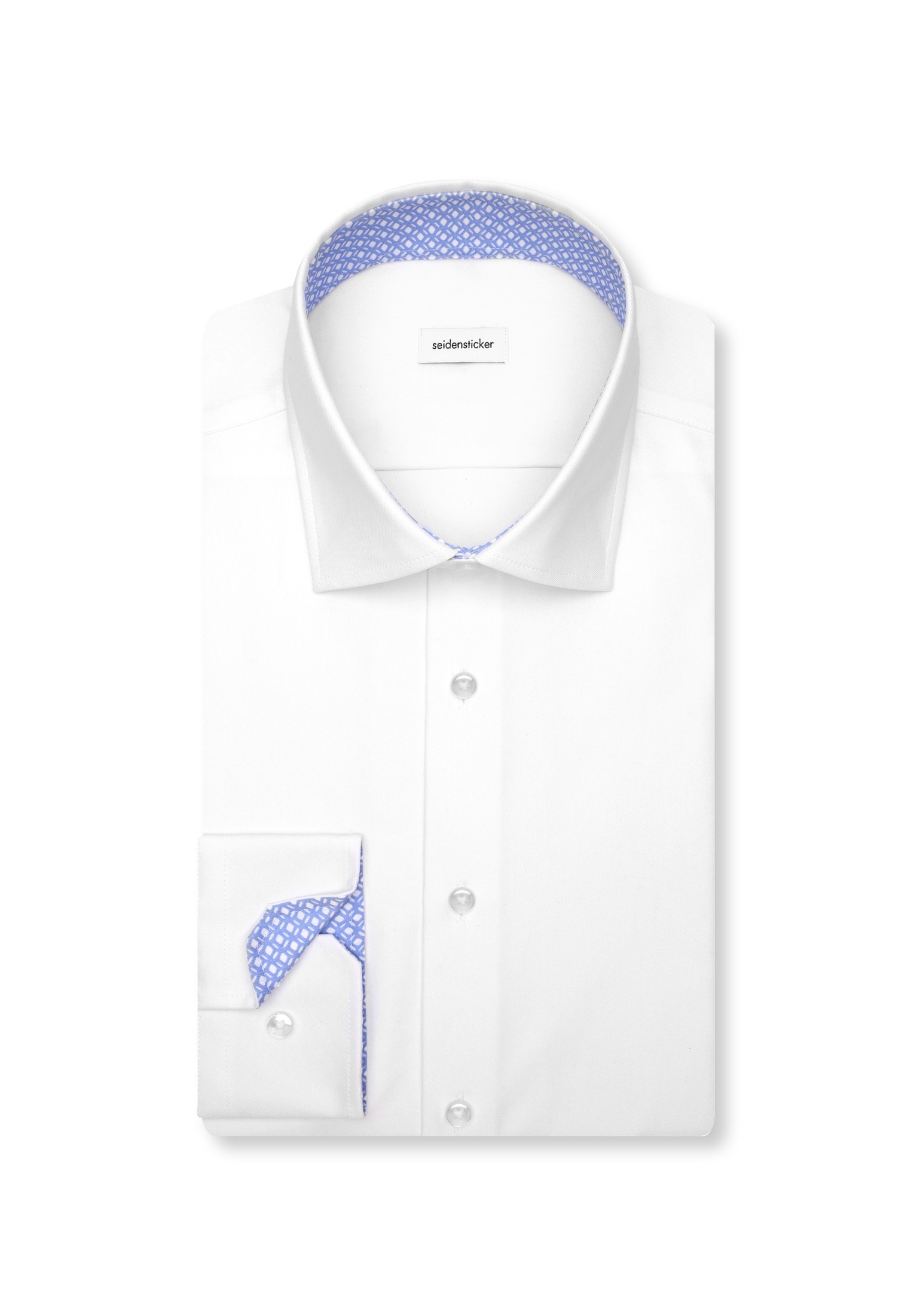 seidensticker Businesshemd »Schwarze Rose« Slim 1/1 Kentkragen Uni