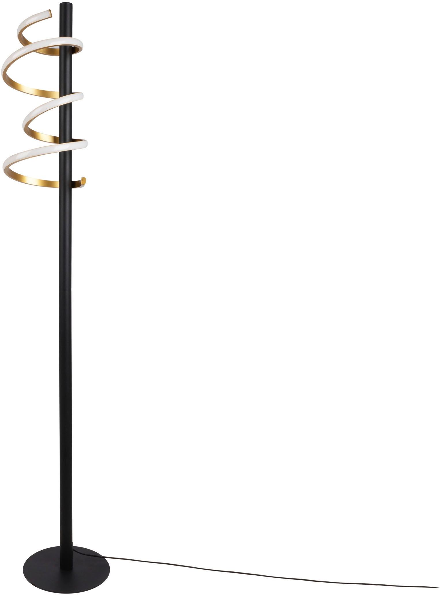 näve LED Stehlampe »Belleza«, 1 flammig, Leuchtmittel LED-Modul | LED fest integriert, Touchschalter, warmweiß, 15W, 3-Stufen dimmbar, Höhe: 140cm