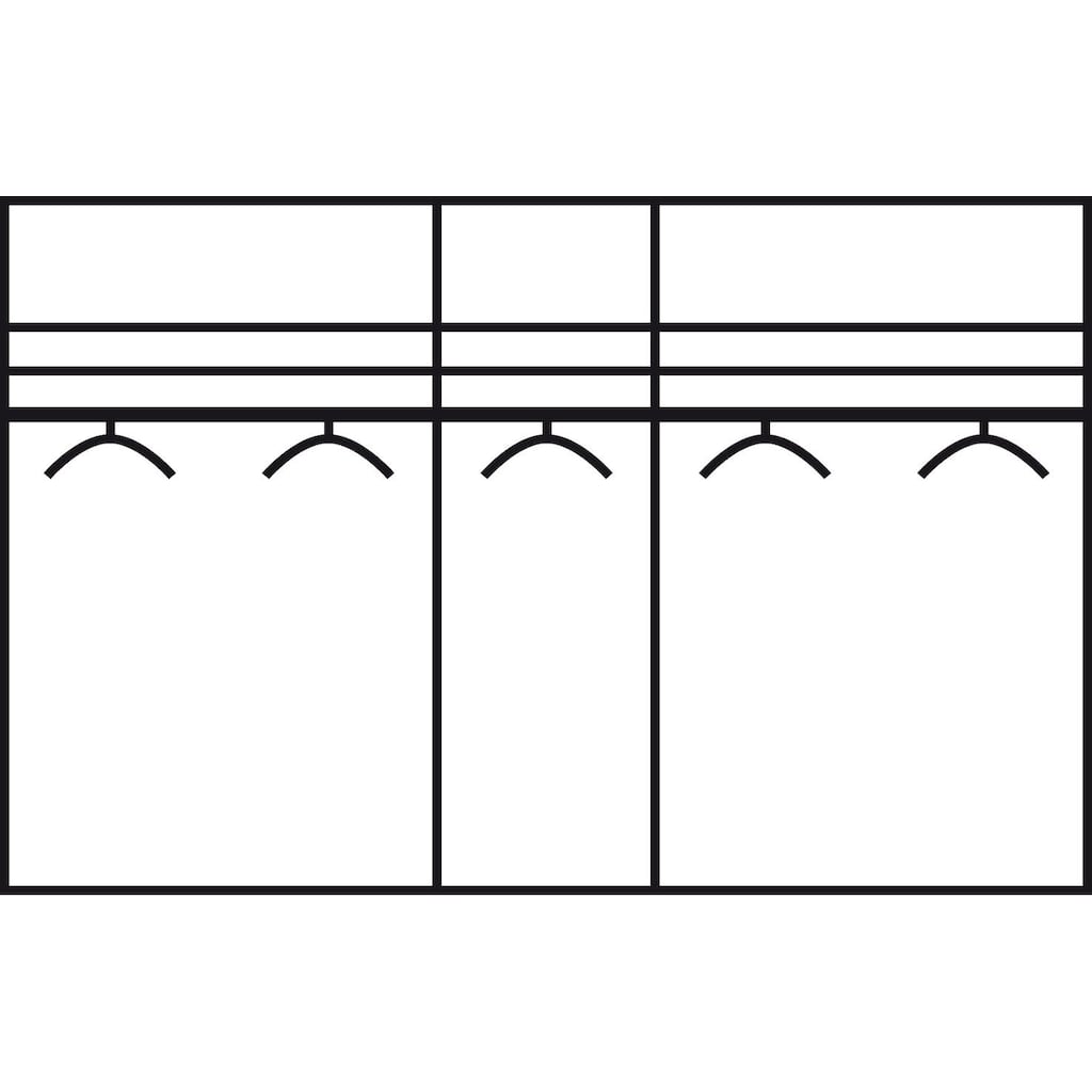 WIEMANN Kleiderschrank »Lissabon«, mit Spiegeln