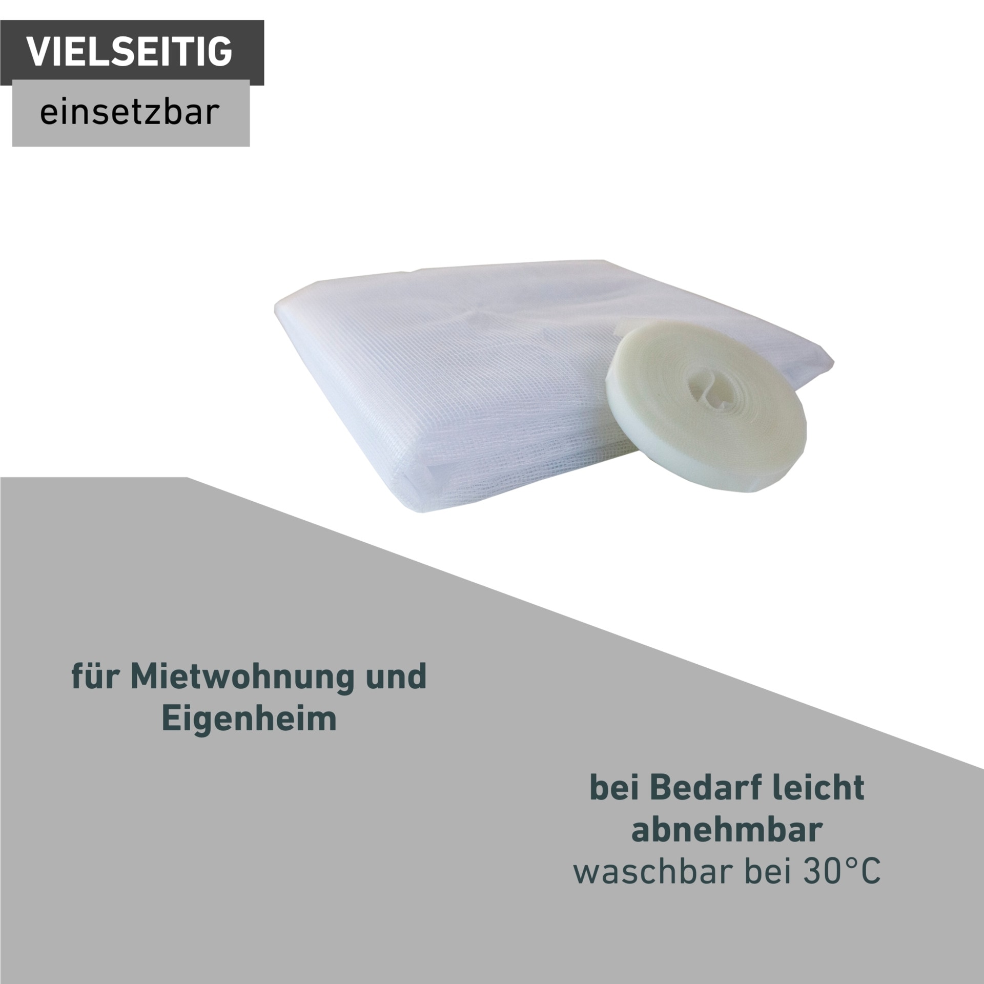 Windhager Moskitonetz »für Dachfenster mit Reißverschluss, Insektenschutz ohne bohren« 1 Stk. tlg. Insektenschutzgitter 130 x 150 cm, erhältlich in anthrazit oder weiß