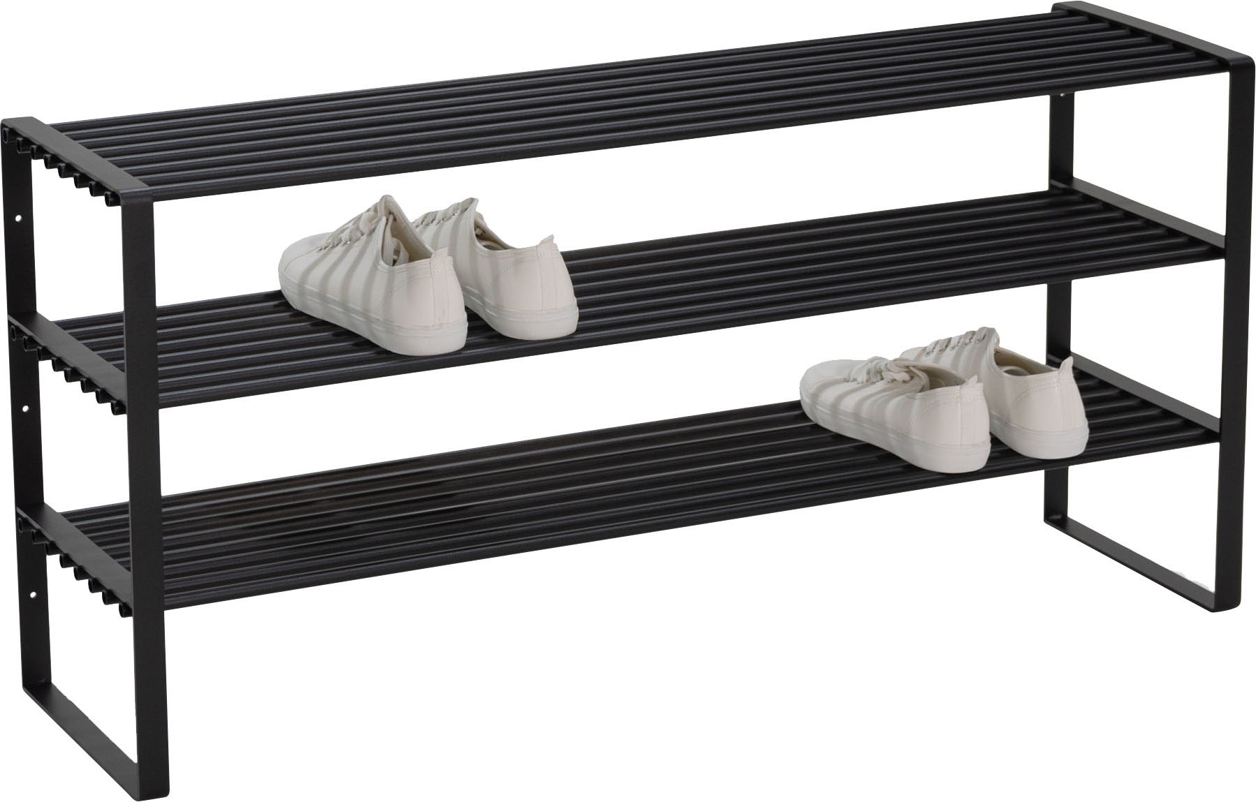 Spinder Design Schuhregal »REX SR 2 - 100 cm«, (1 St.), Regal aus Stahl, wahlweise Breite 70 cm oder 100 cm