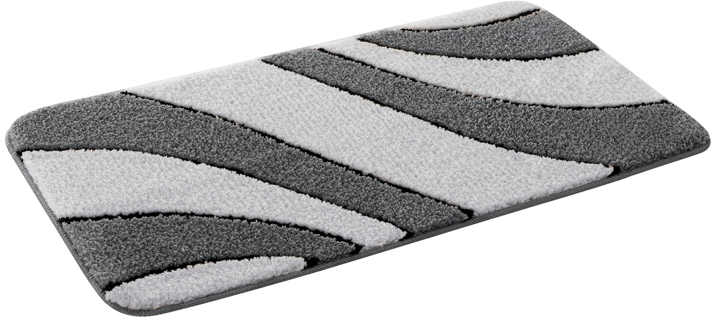 my home Badematte »Anna, Badvorleger, Badezimmer Teppich«, rutschhemmend be günstig online kaufen