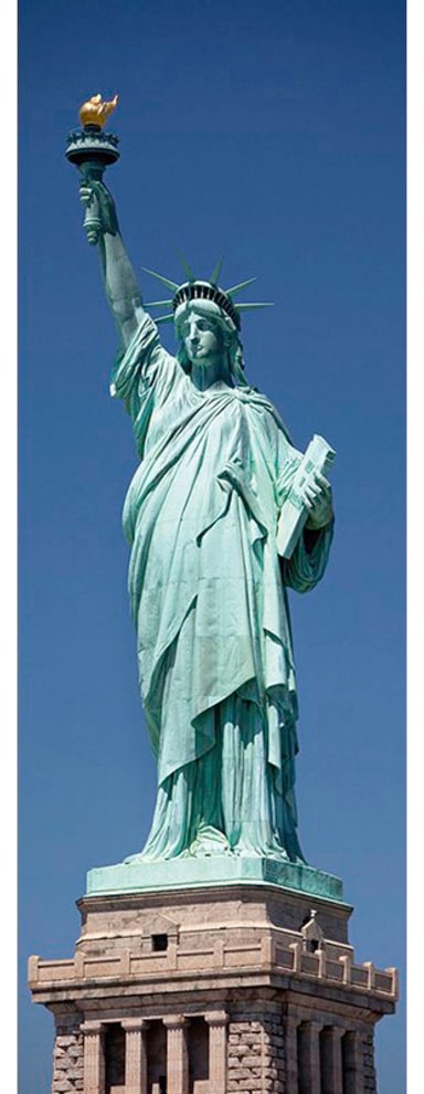 Architects Paper Fototapete »Statue Of Liberty«, Tapete New York Fototapete Panel 1,00m x 2,80m