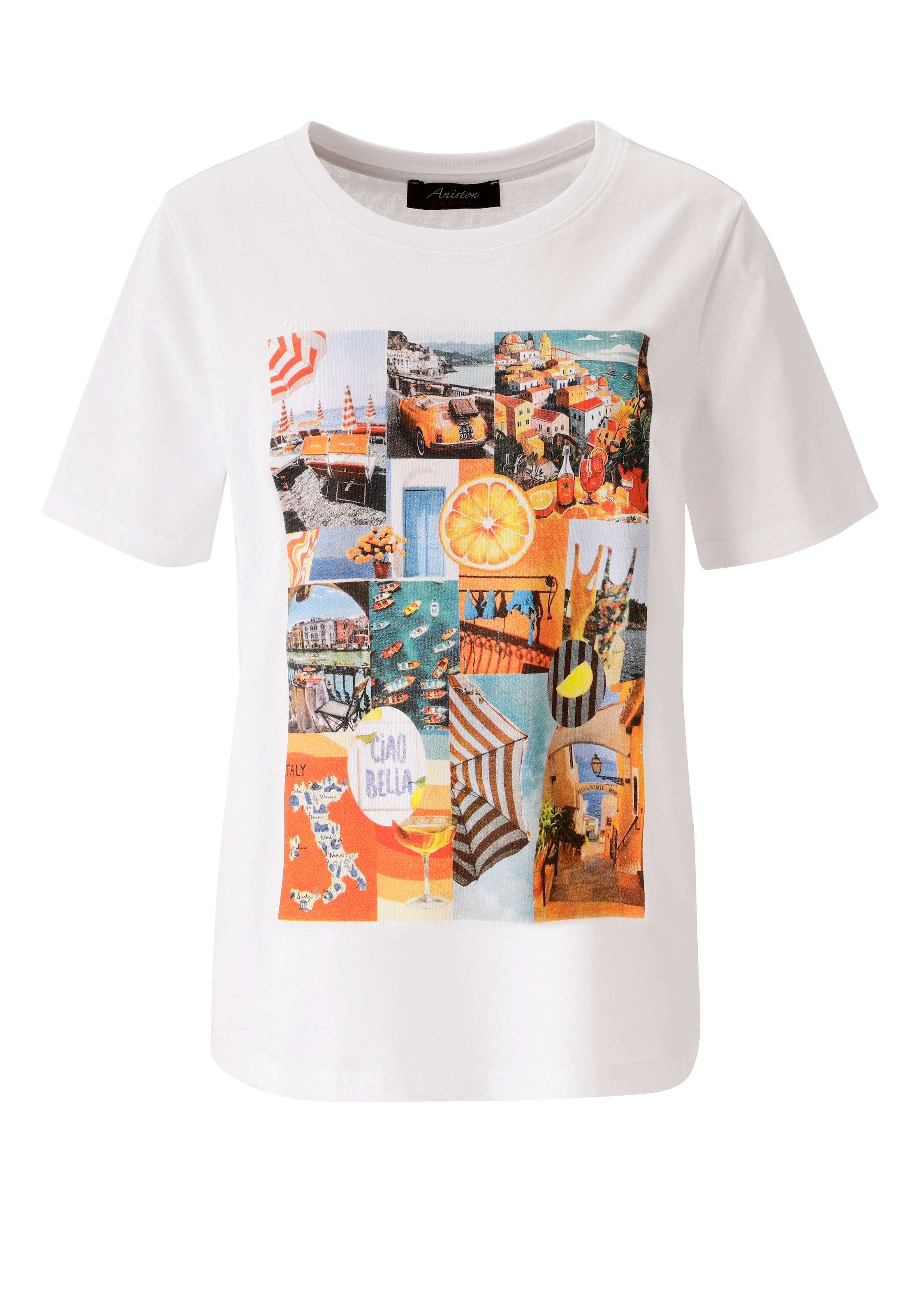 Aniston CASUAL T-Shirt mit italienischem Flair