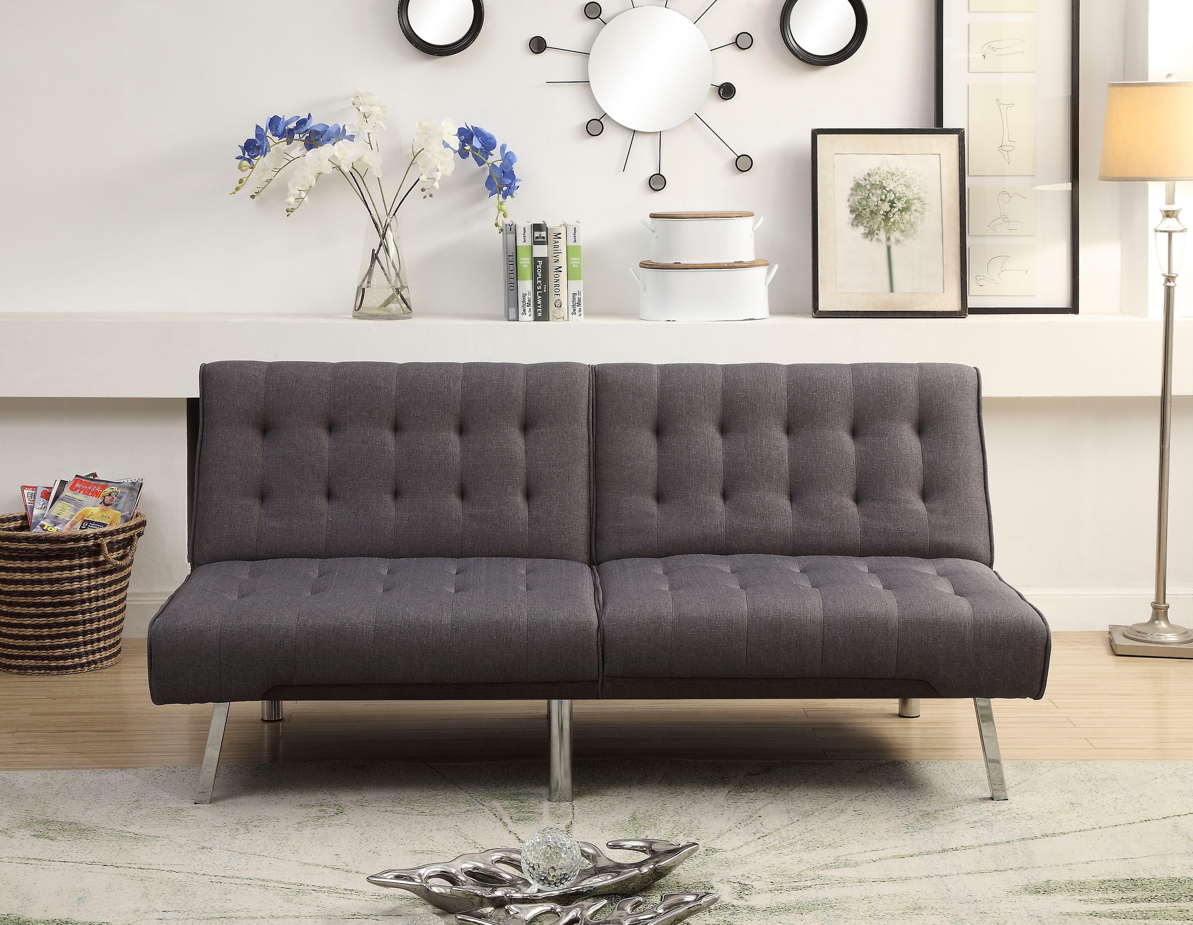 ATLANTIC home collection Sofa »Pierre«, mit verstellbarer Rückenlehne, mit  Wellenunterfederung online kaufen