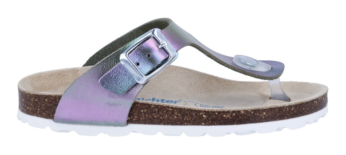 Richter Zehentrenner »Bio«  Sandale, Sommerschuh, Größenschablone zum Download, mit WMS