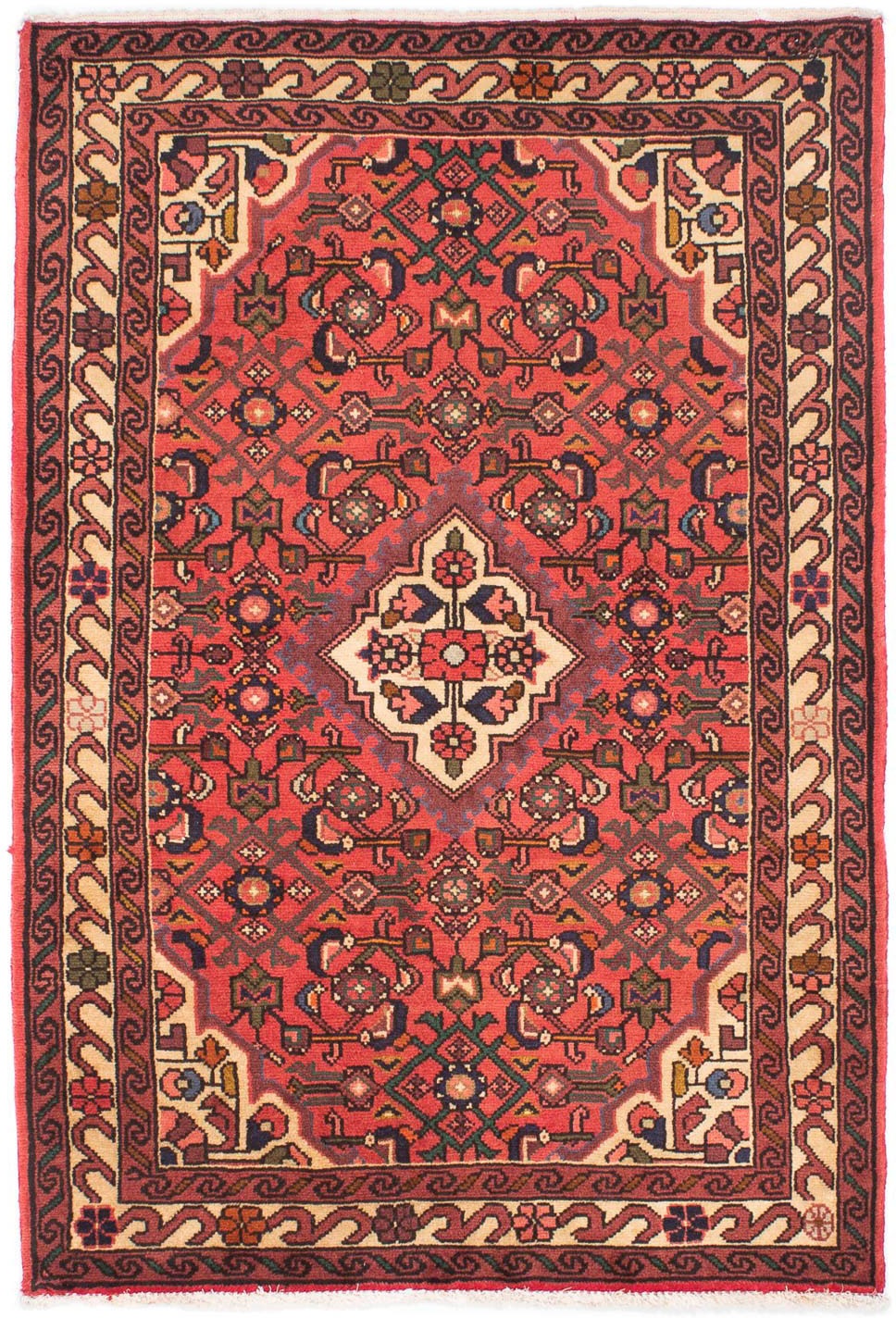 morgenland Orientteppich »Perser - Nomadic - 150 x 103 cm - rot«, rechtecki günstig online kaufen