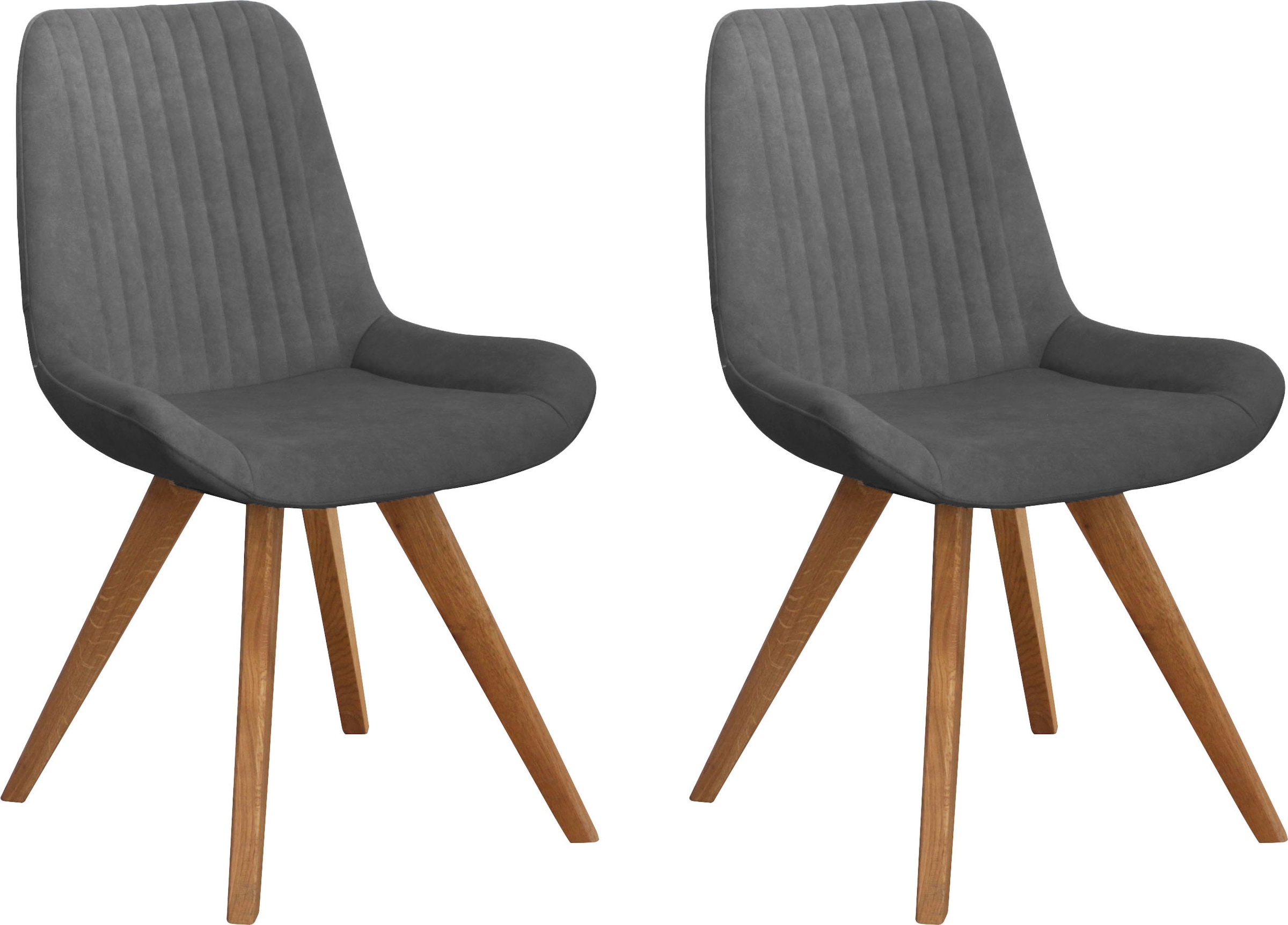 Home affaire Schalenstuhl »Bratislava« (Set) 2 Stk. Samtvelours Gestell Eic günstig online kaufen