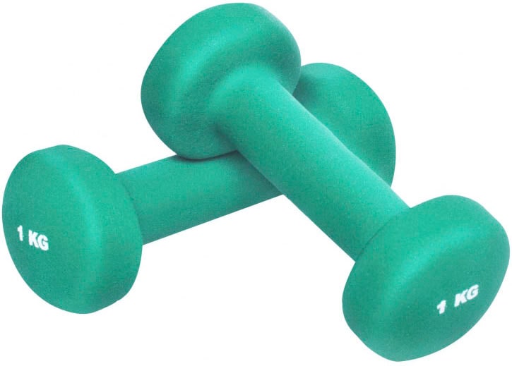 GORILLA SPORTS Gymnastikhantel »31 kg Fitness Aerobic Hanteln Kurzhantel«, (Set)