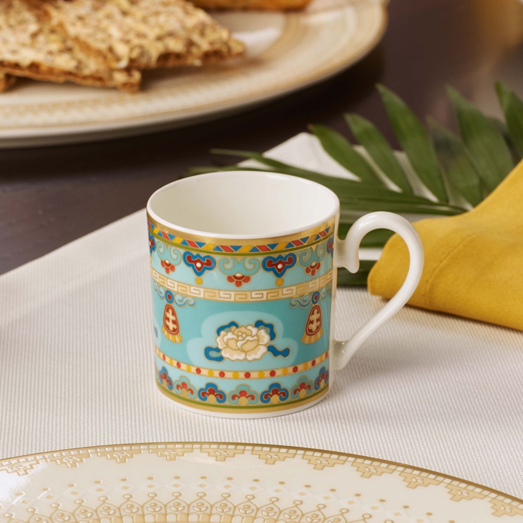 Villeroy & Boch Tasse »Espressotassen mit Untertassen Samarkand Aquamarin 5 günstig online kaufen